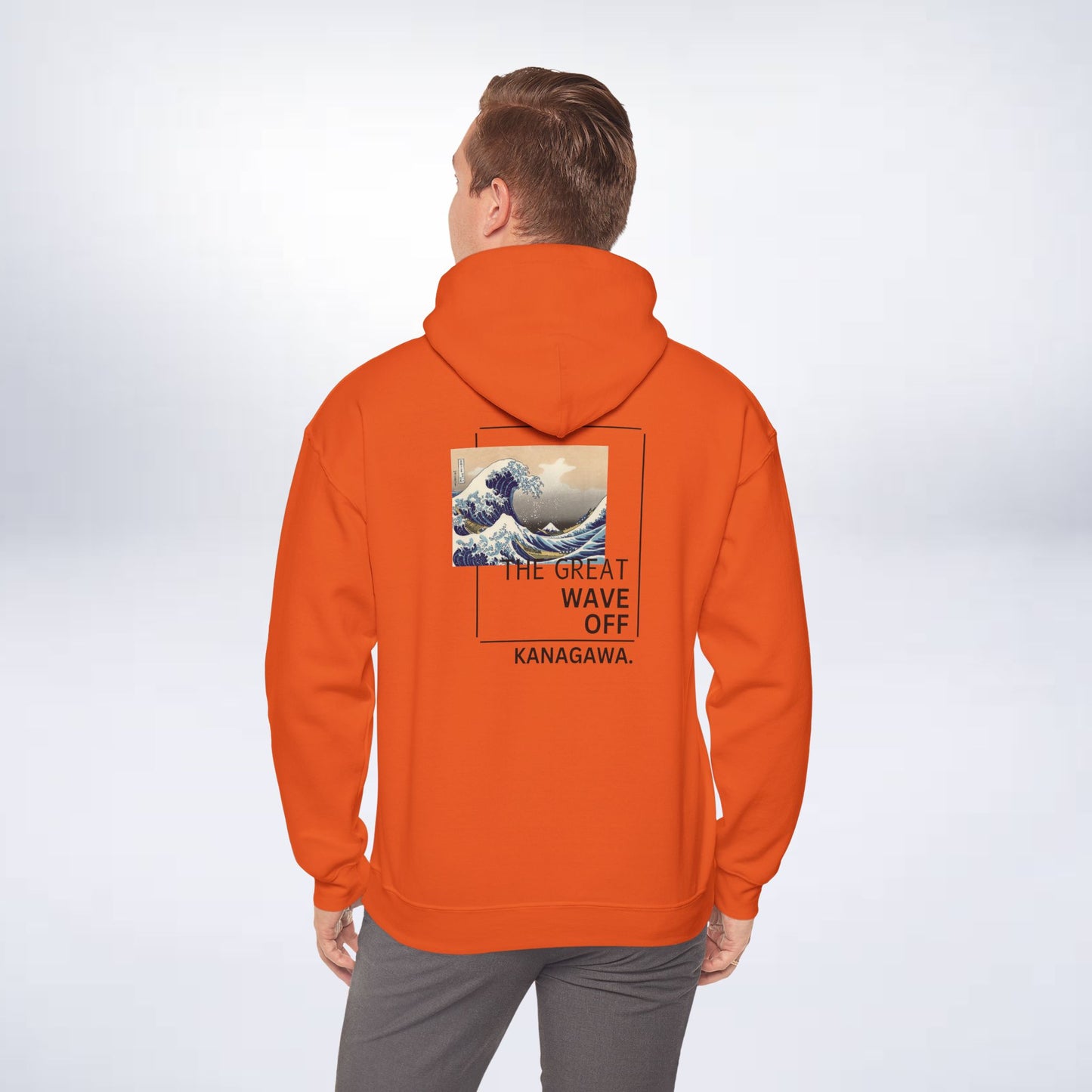 Wave hoodie . (THE GREAT WAVE OFF KANAGAWA) Sleek Tee
