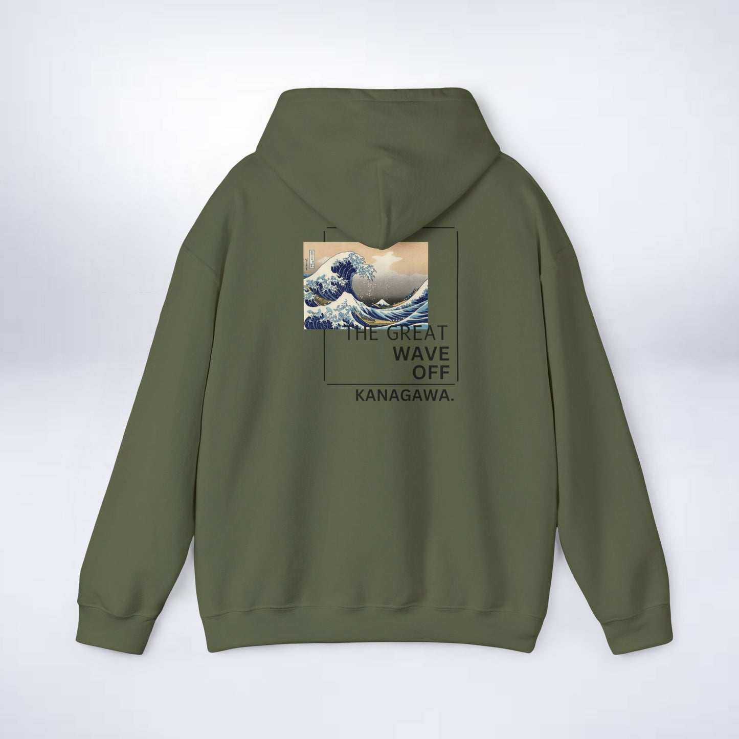 Wave hoodie . (THE GREAT WAVE OFF KANAGAWA) Sleek Tee