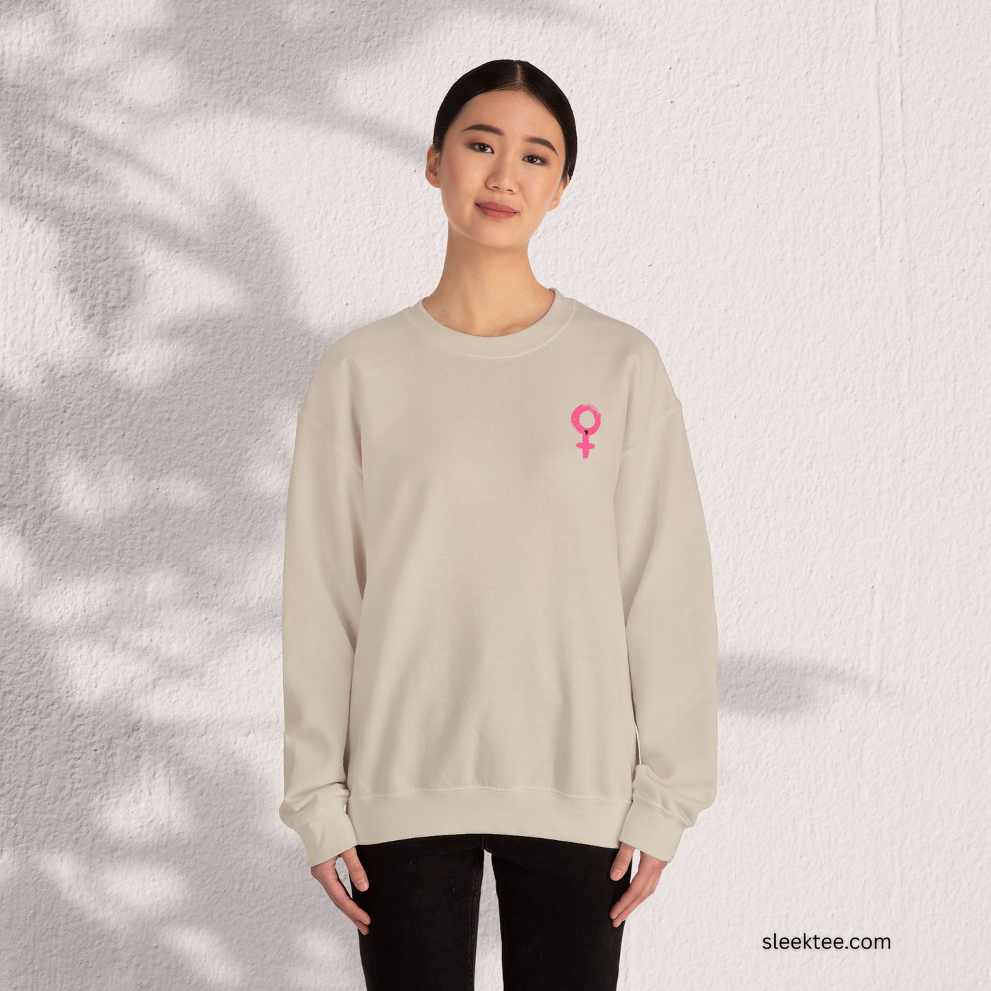 Female symbol both side printed Sweatshirt