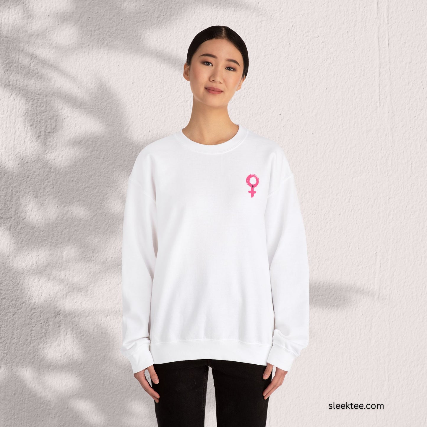 Female symbol both side printed Sweatshirt