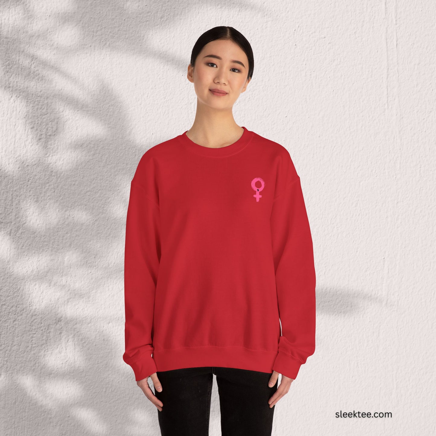 Female symbol both side printed Sweatshirt