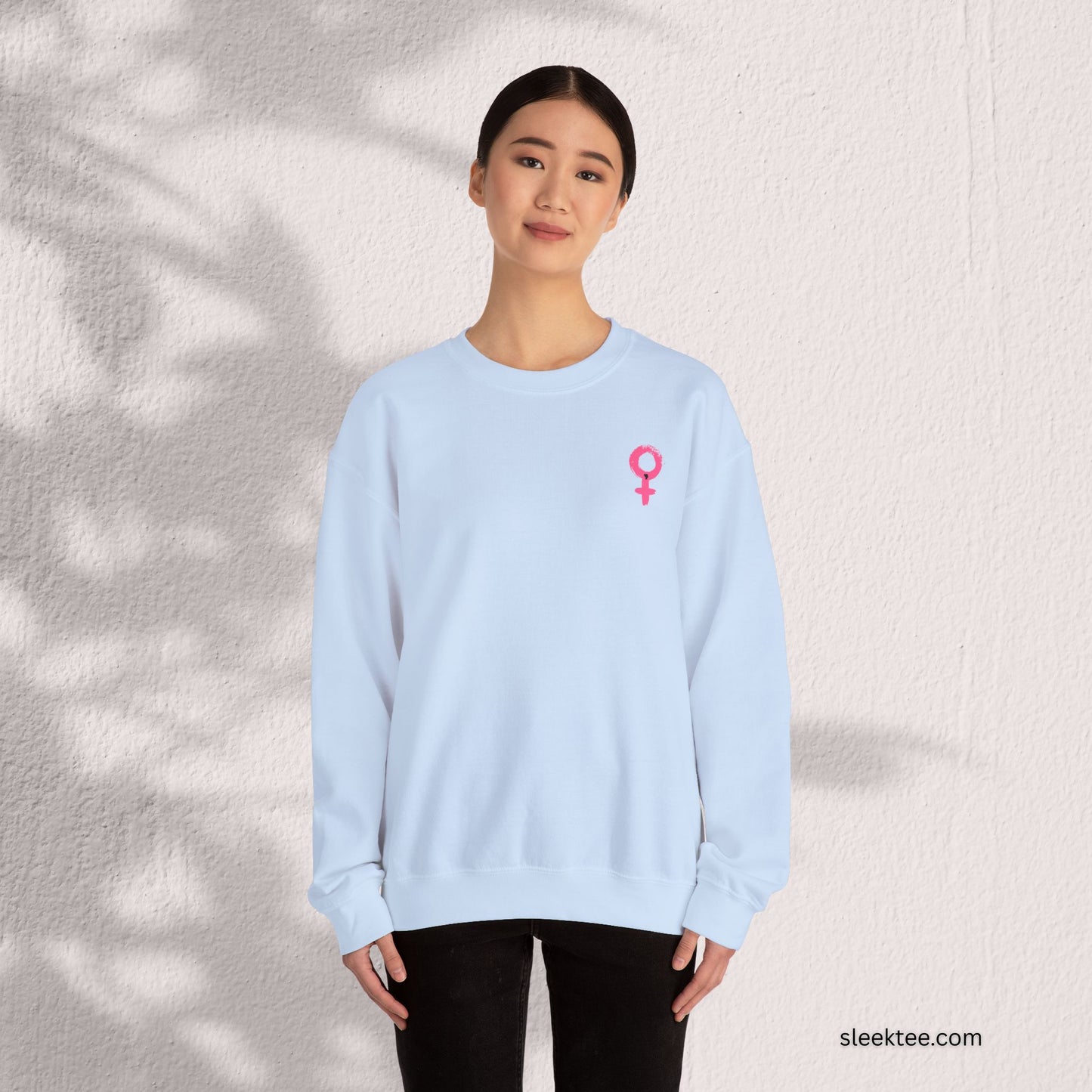 Female symbol both side printed Sweatshirt