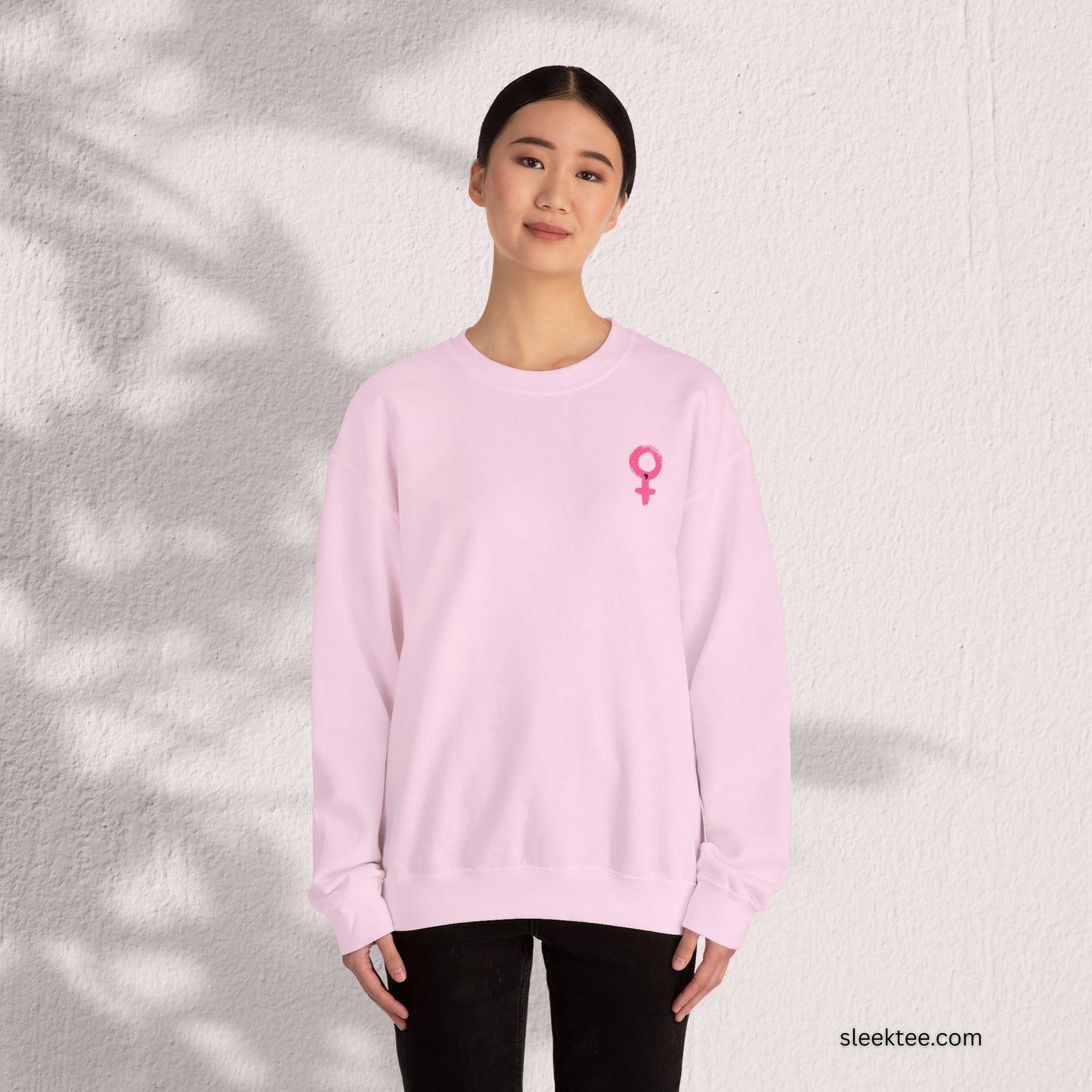 Female symbol both side printed Sweatshirt