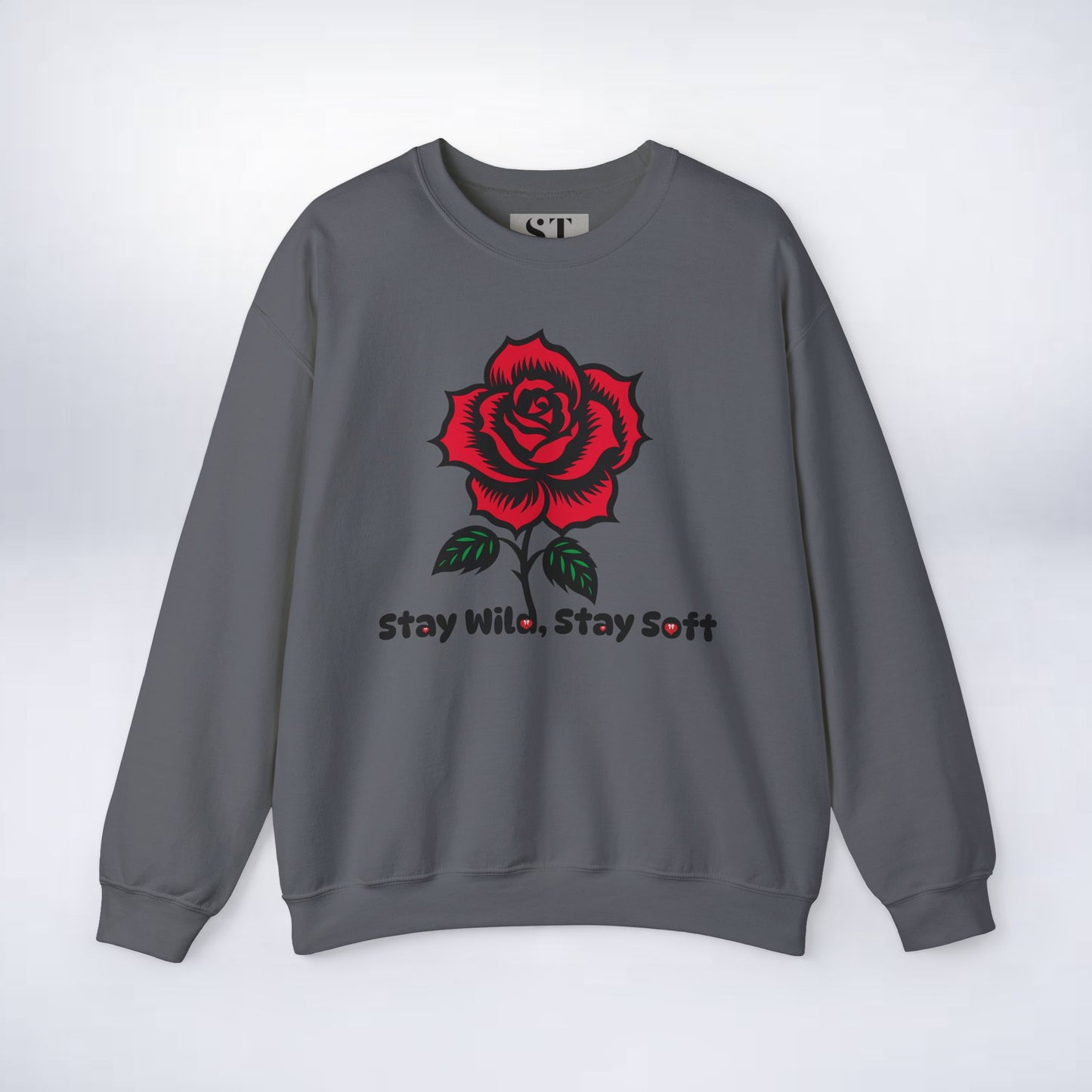 Rose Design Sweatshirt