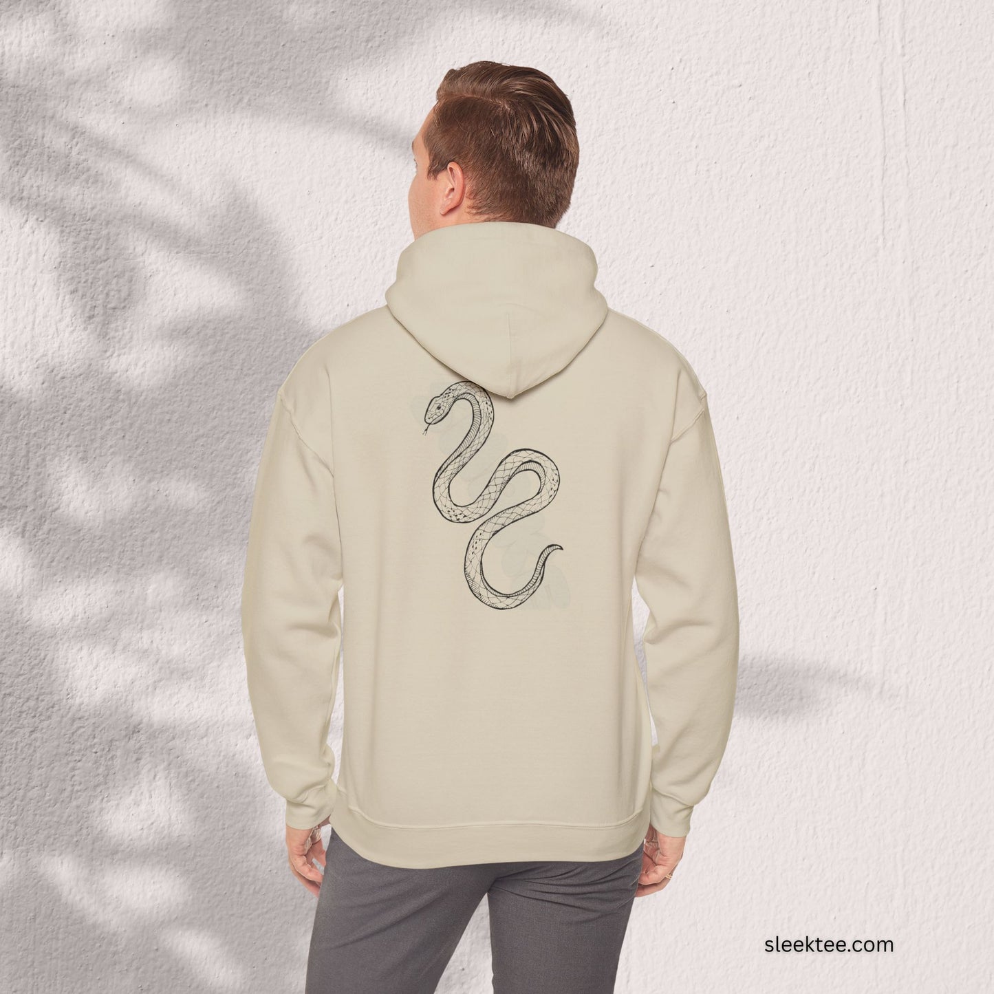 Snake printed Casual Hoodie