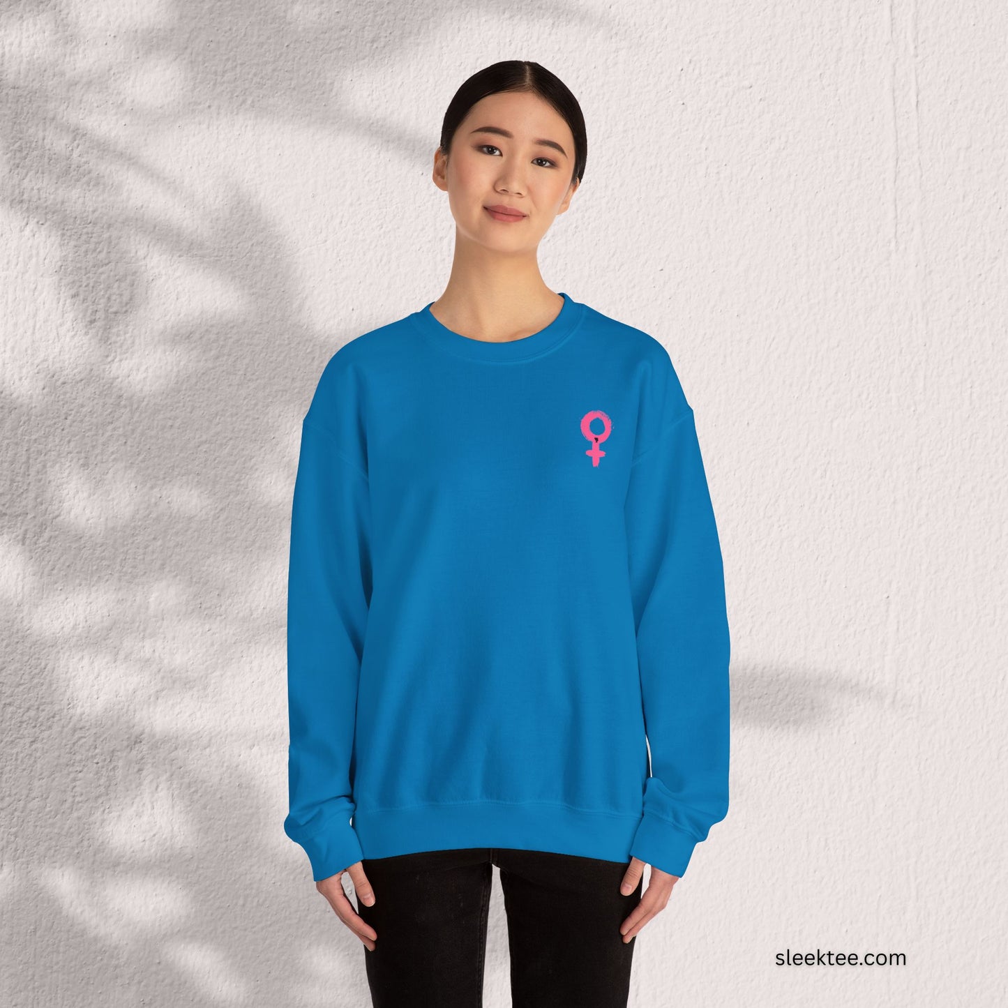 Female symbol both side printed Sweatshirt