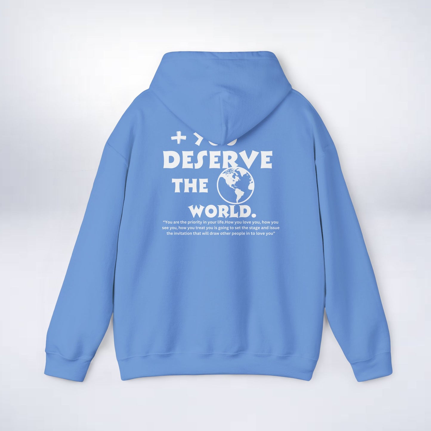 Unisex Hoodie (You Deserve The World ) Sleek Tee