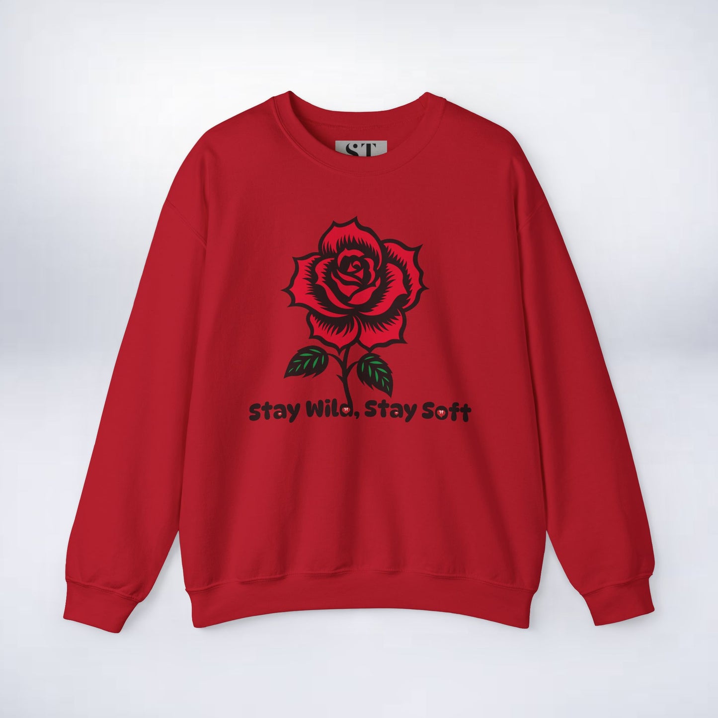 Rose Design Sweatshirt