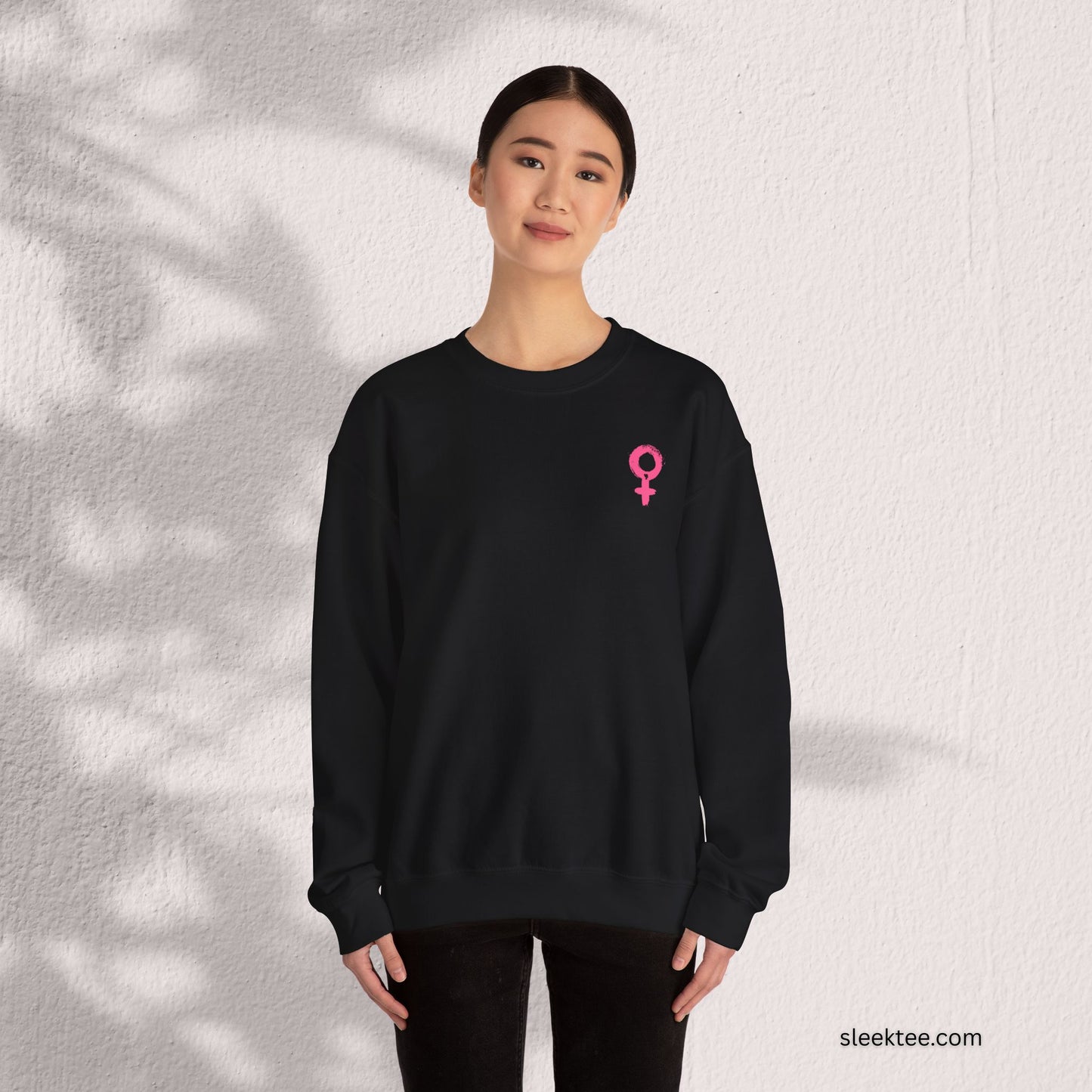 Female symbol both side printed Sweatshirt