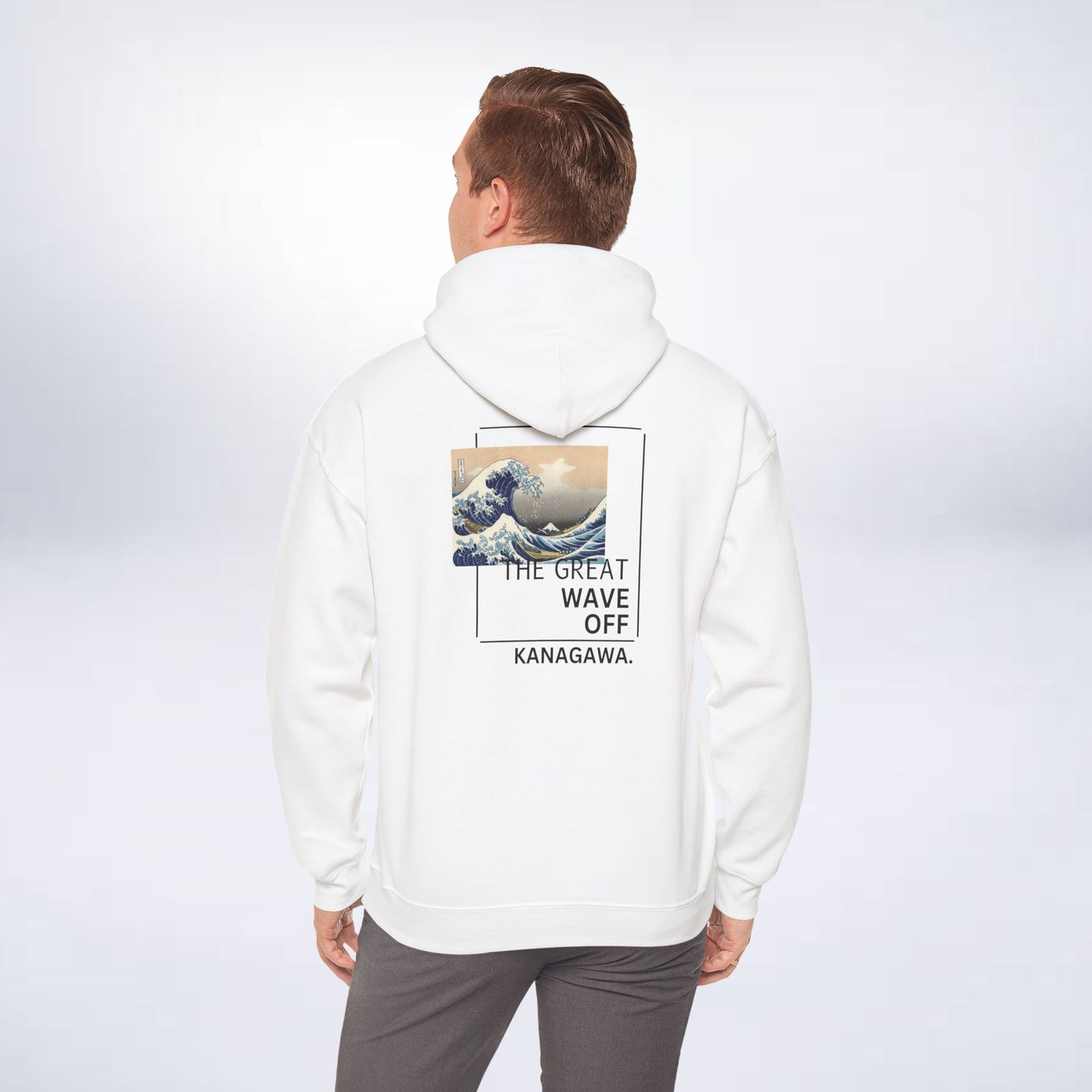 Wave hoodie . (THE GREAT WAVE OFF KANAGAWA) Sleek Tee