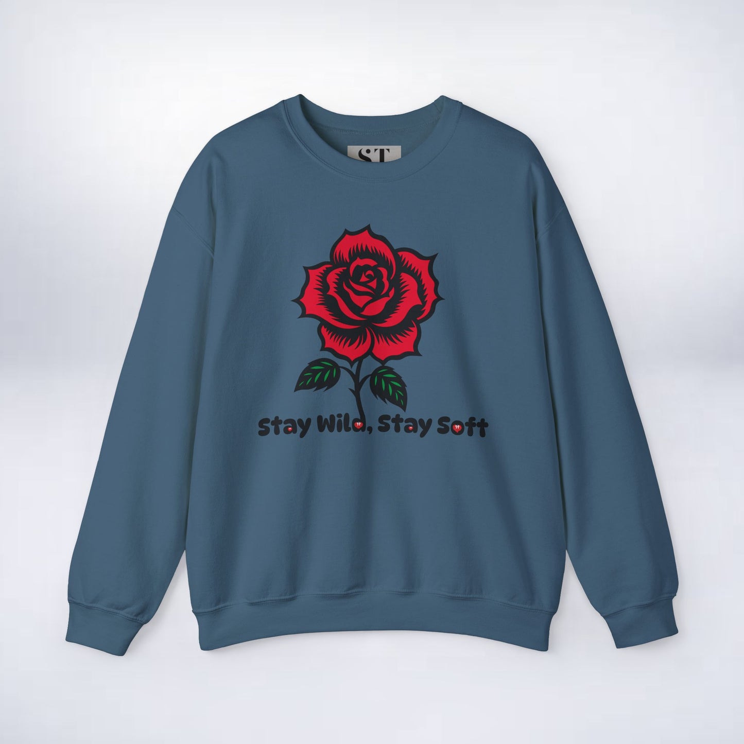 Rose Design Sweatshirt