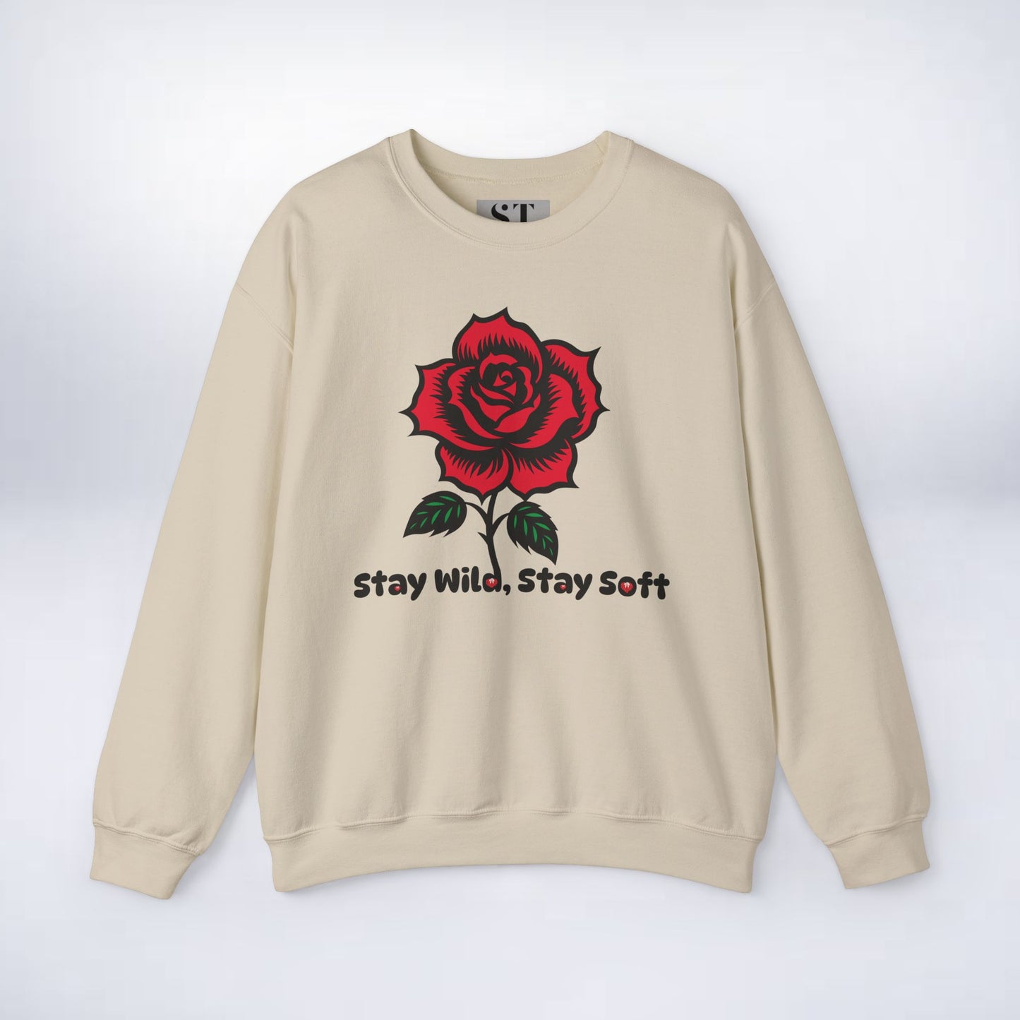 Rose Design Sweatshirt