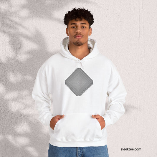 Geometric Design Hoodie