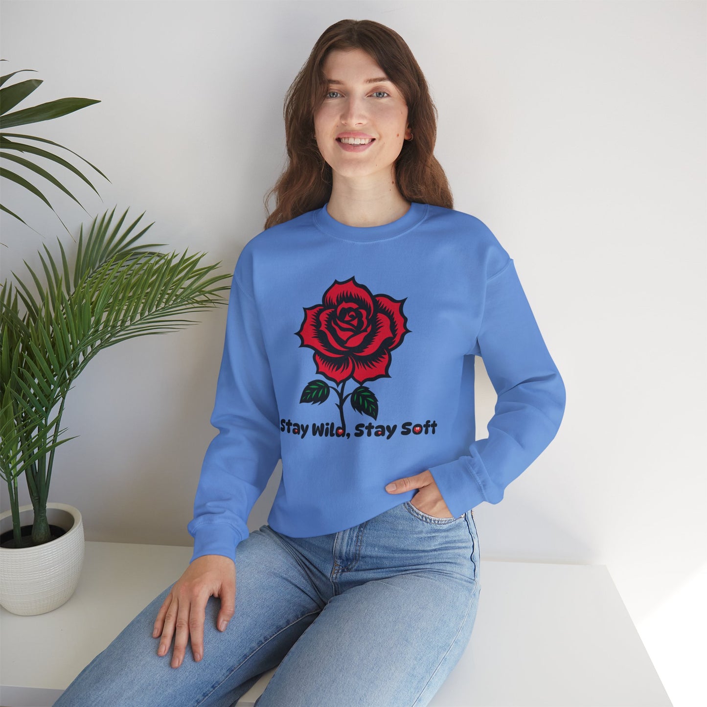 Rose Design Sweatshirt
