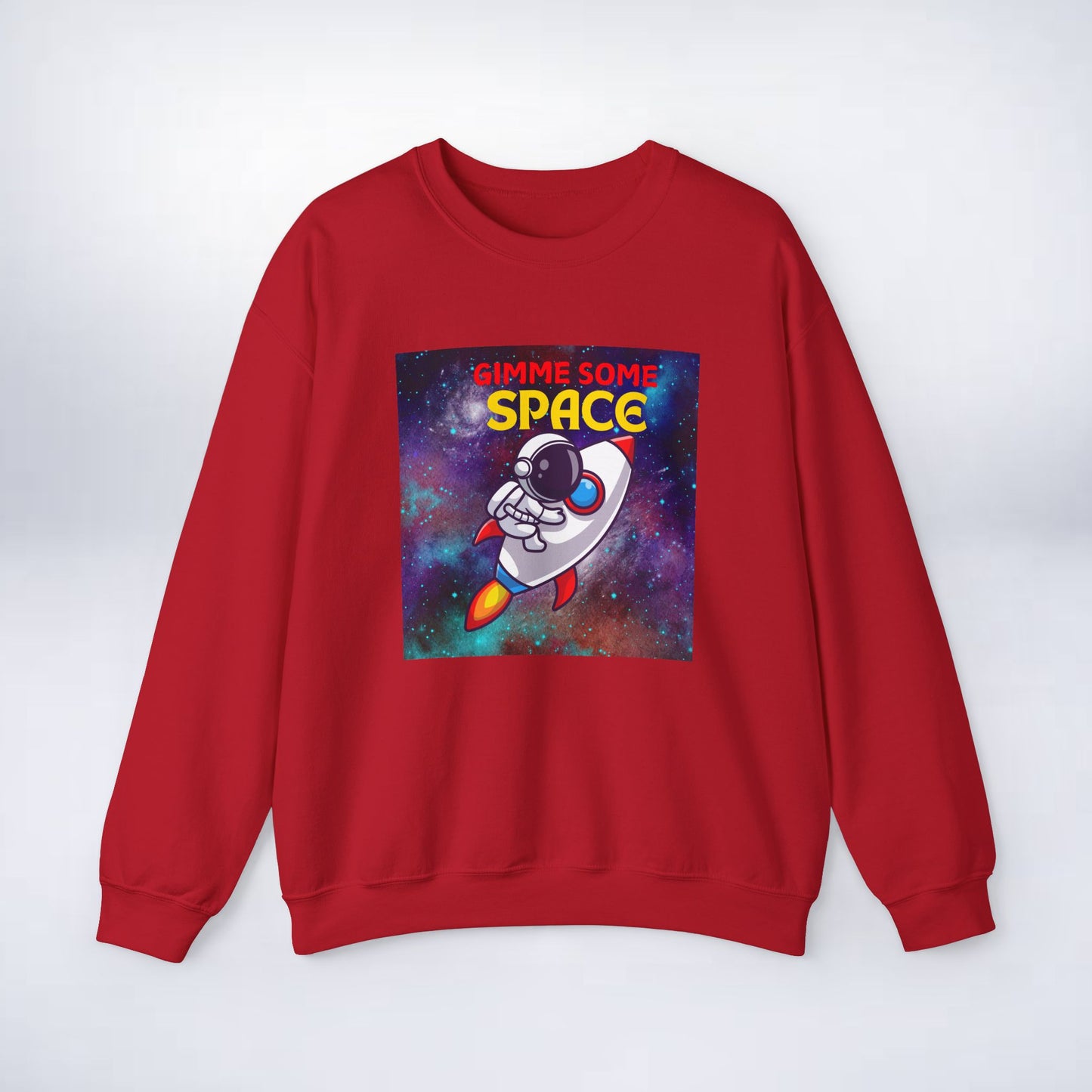 Unisex Space Sweatshirt (Gimme some space) Sleek Tee