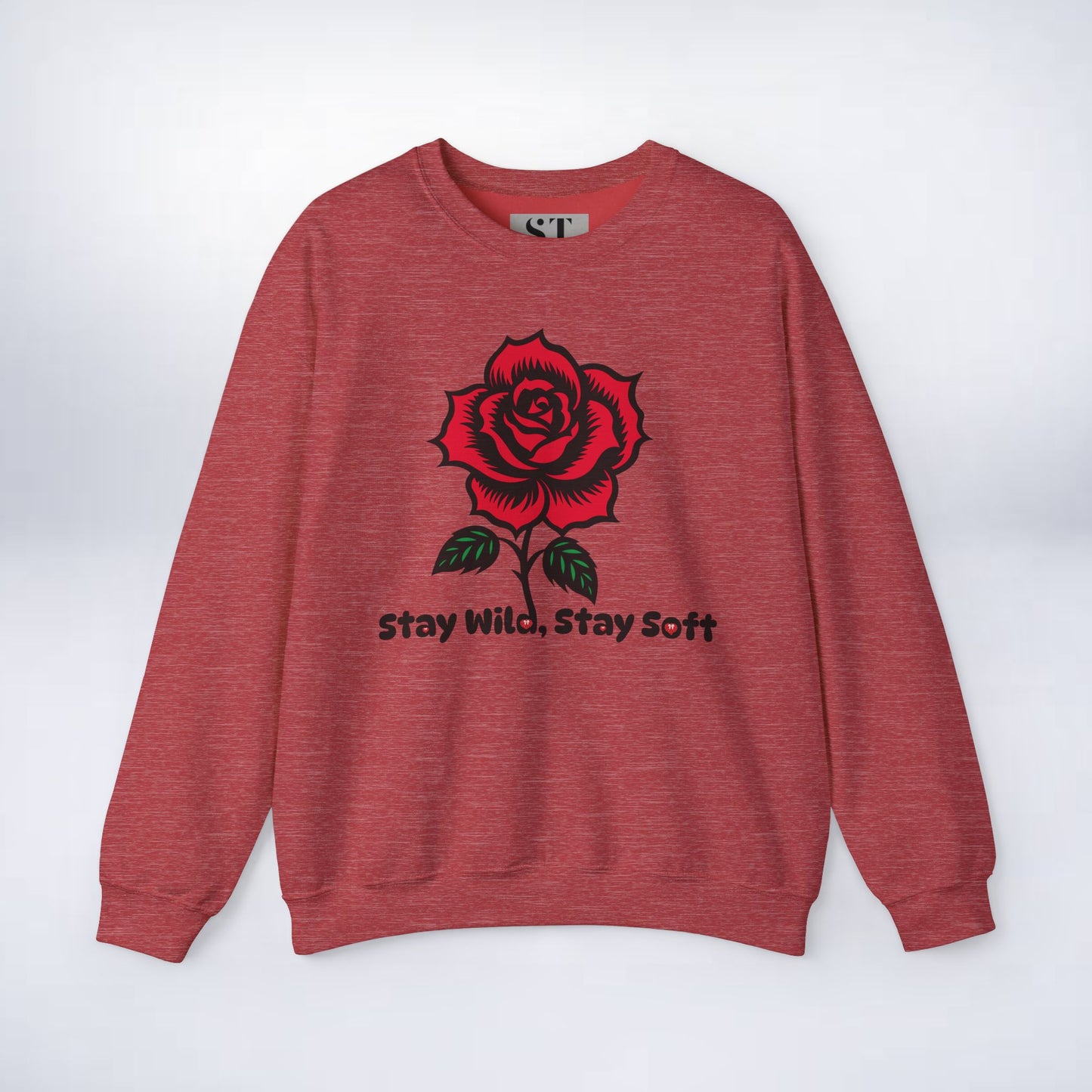 Rose Design Sweatshirt