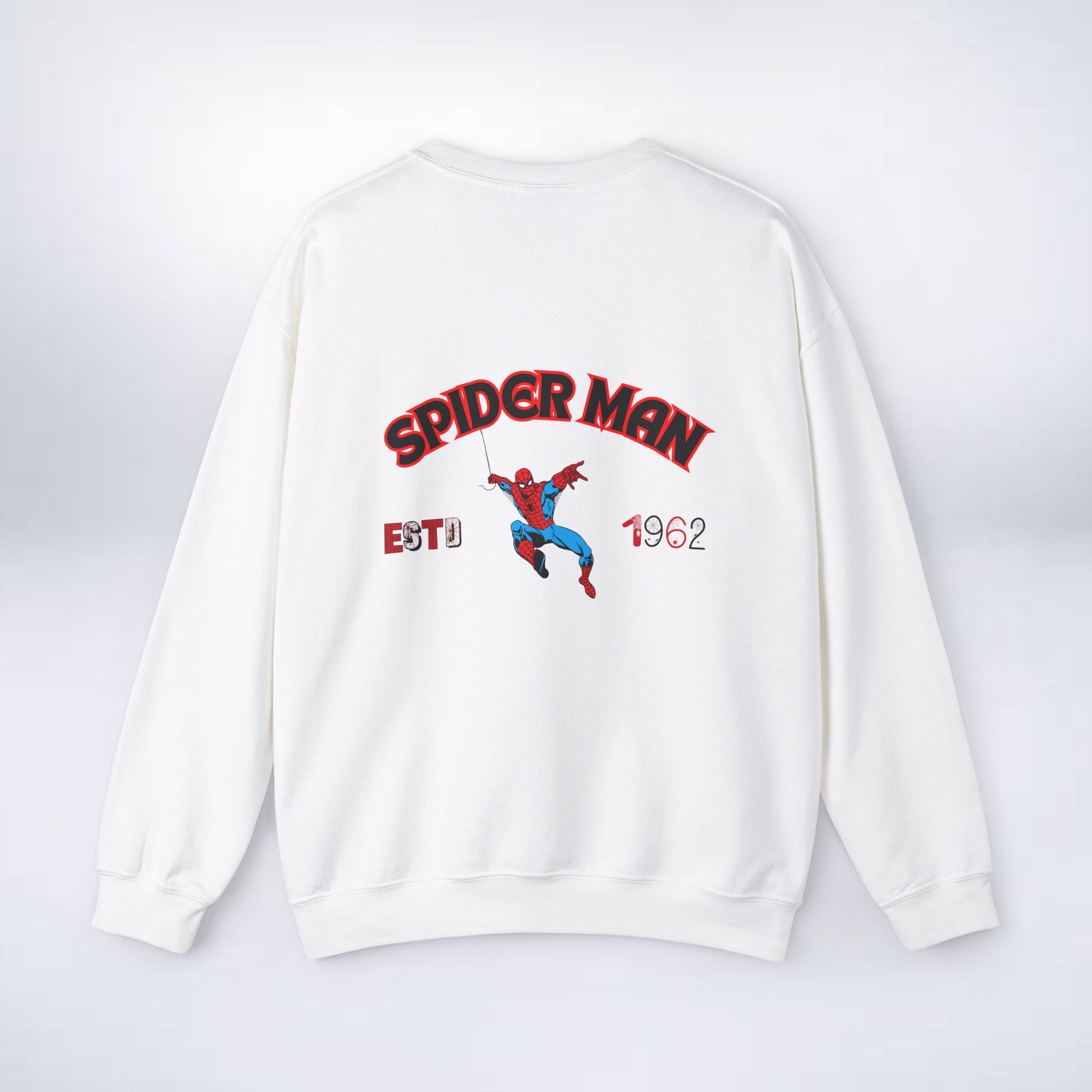 Spider Man Sweatshirt 🕷️💥”(spiderman hooded sweatshirt) Sleek Tee