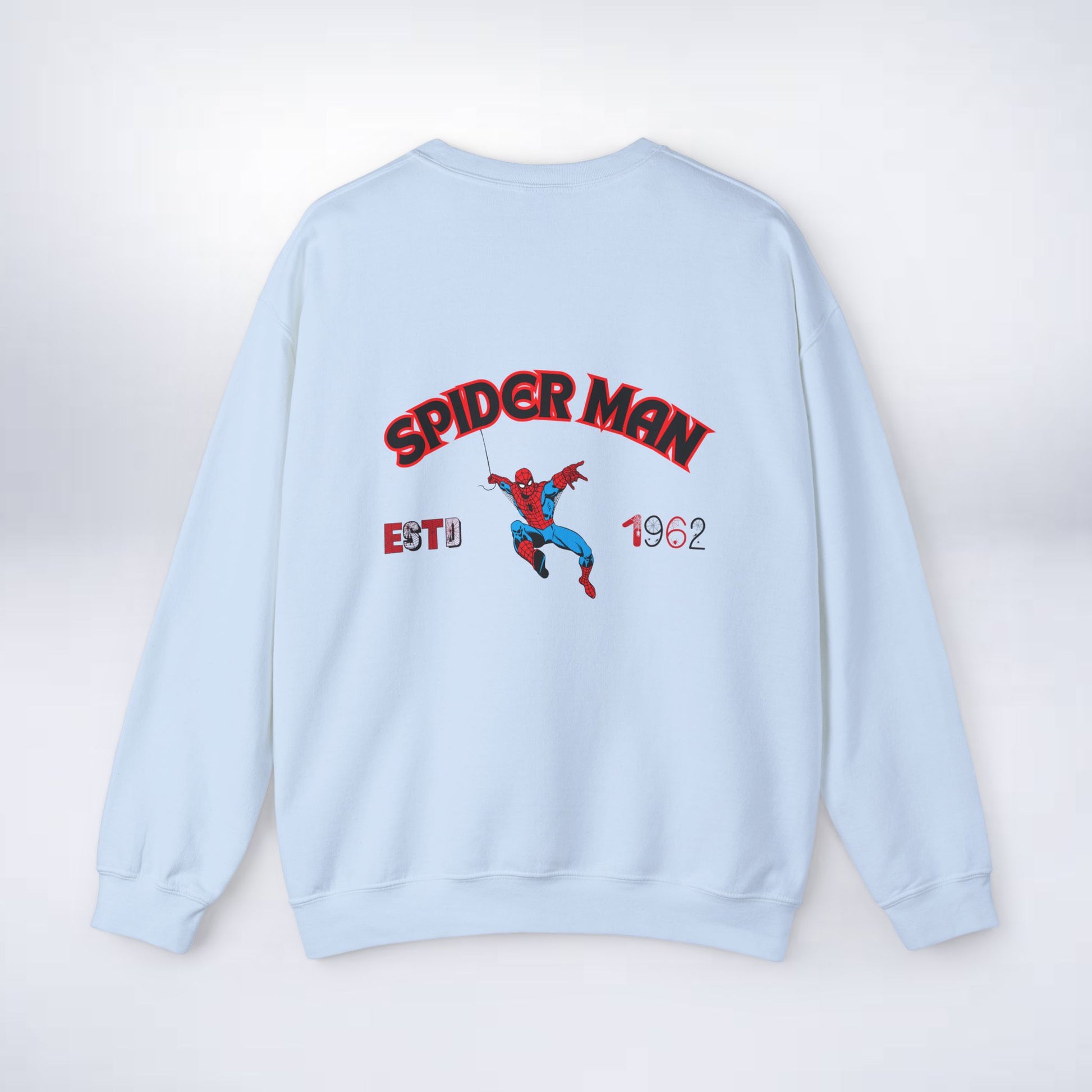 Spider Man Sweatshirt 🕷️💥”(spiderman hooded sweatshirt) Sleek Tee