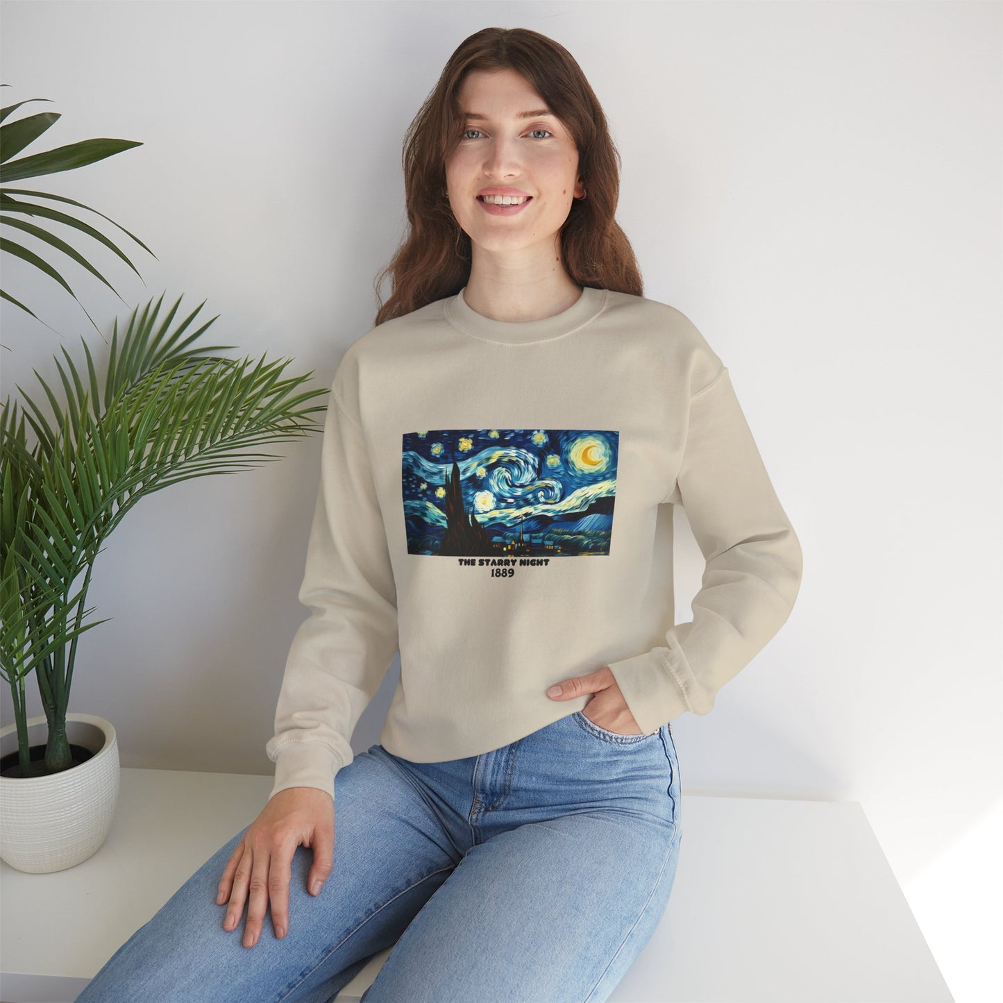 Starry night 1889 Sweatshirt Sleek Tee