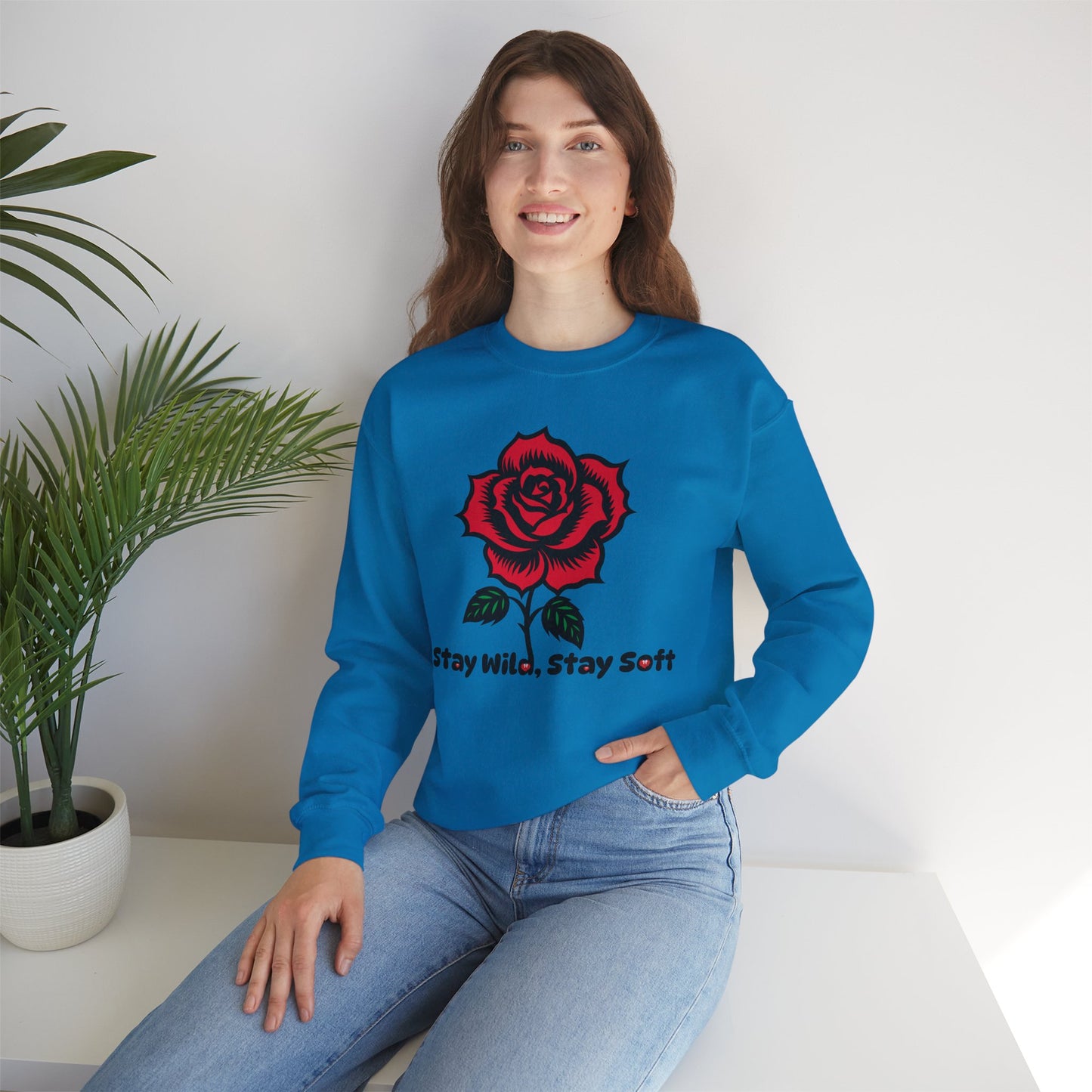 Rose Design Sweatshirt