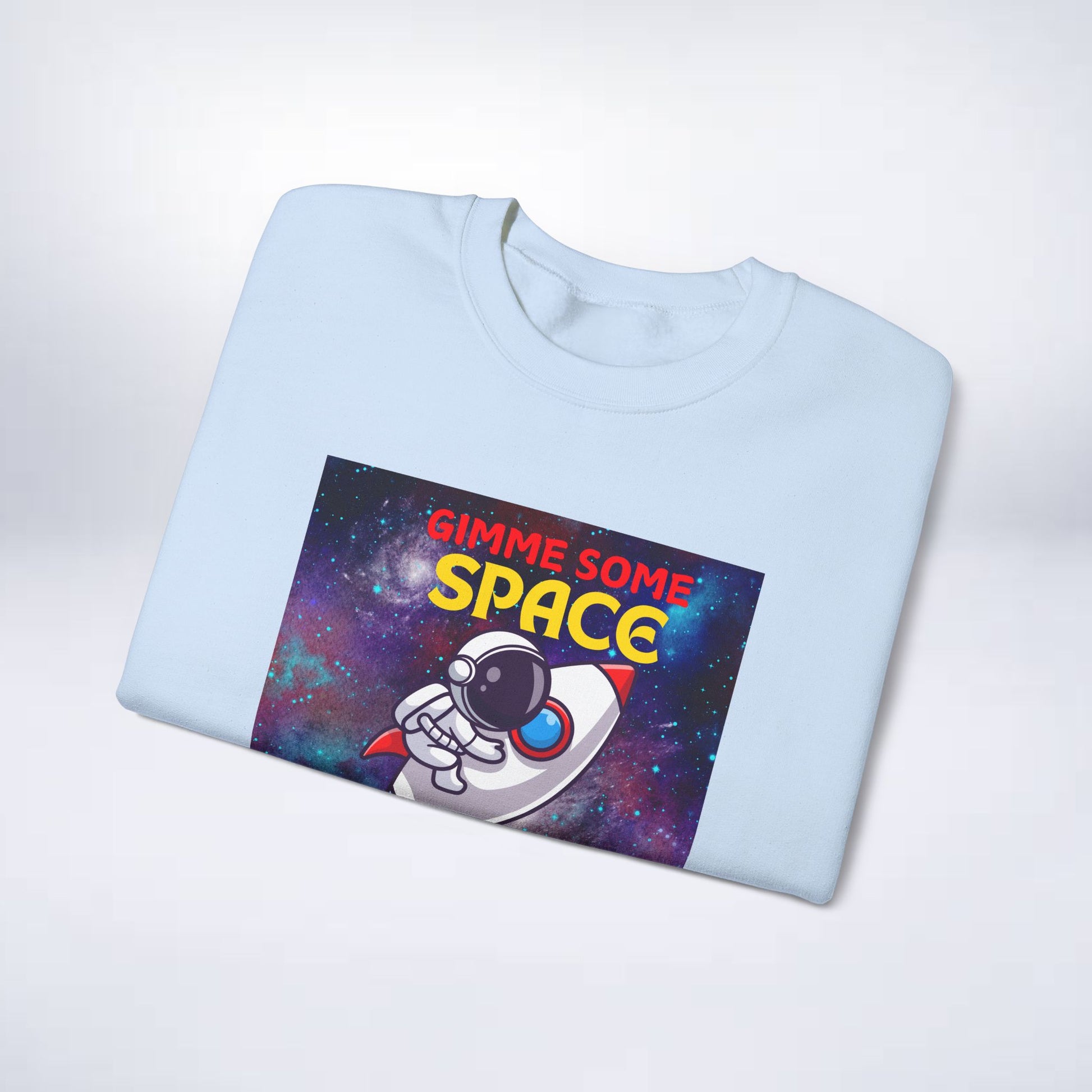 Unisex Space Sweatshirt (Gimme some space) Sleek Tee