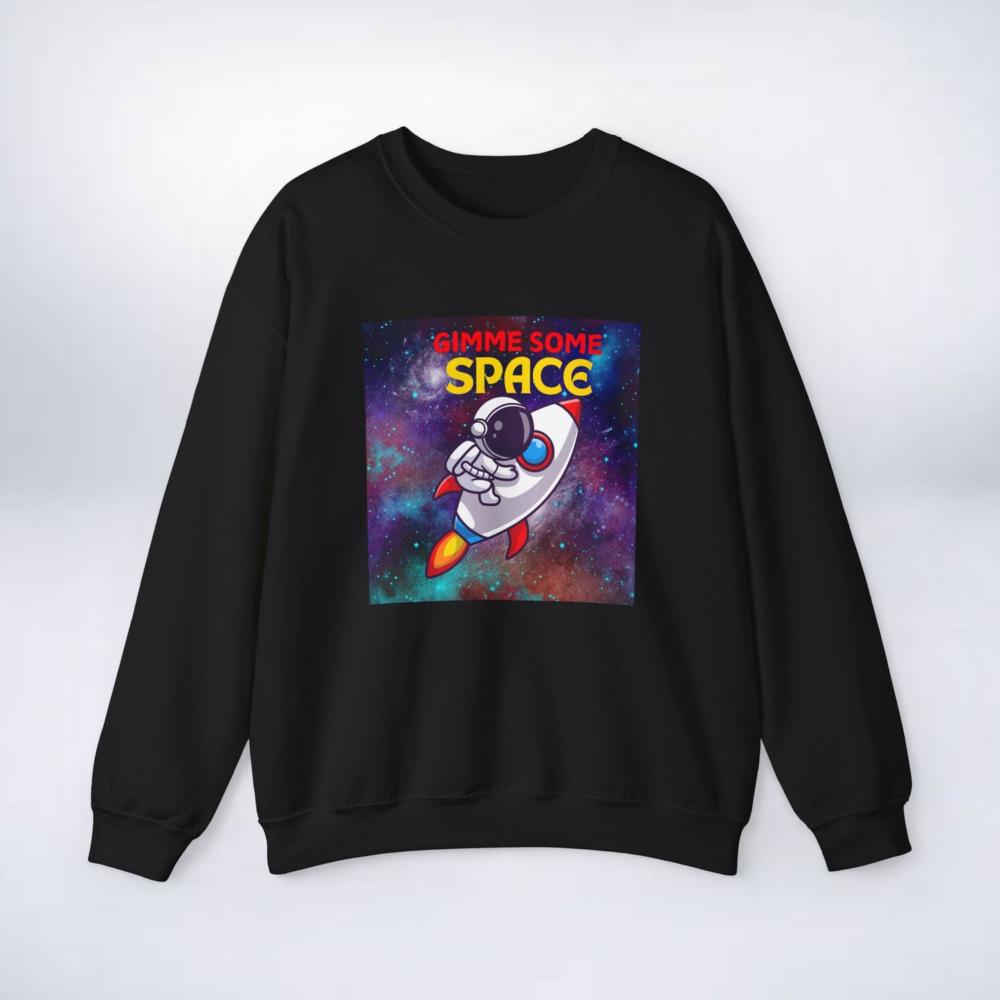 Unisex Space Sweatshirt (Gimme some space) Sleek Tee