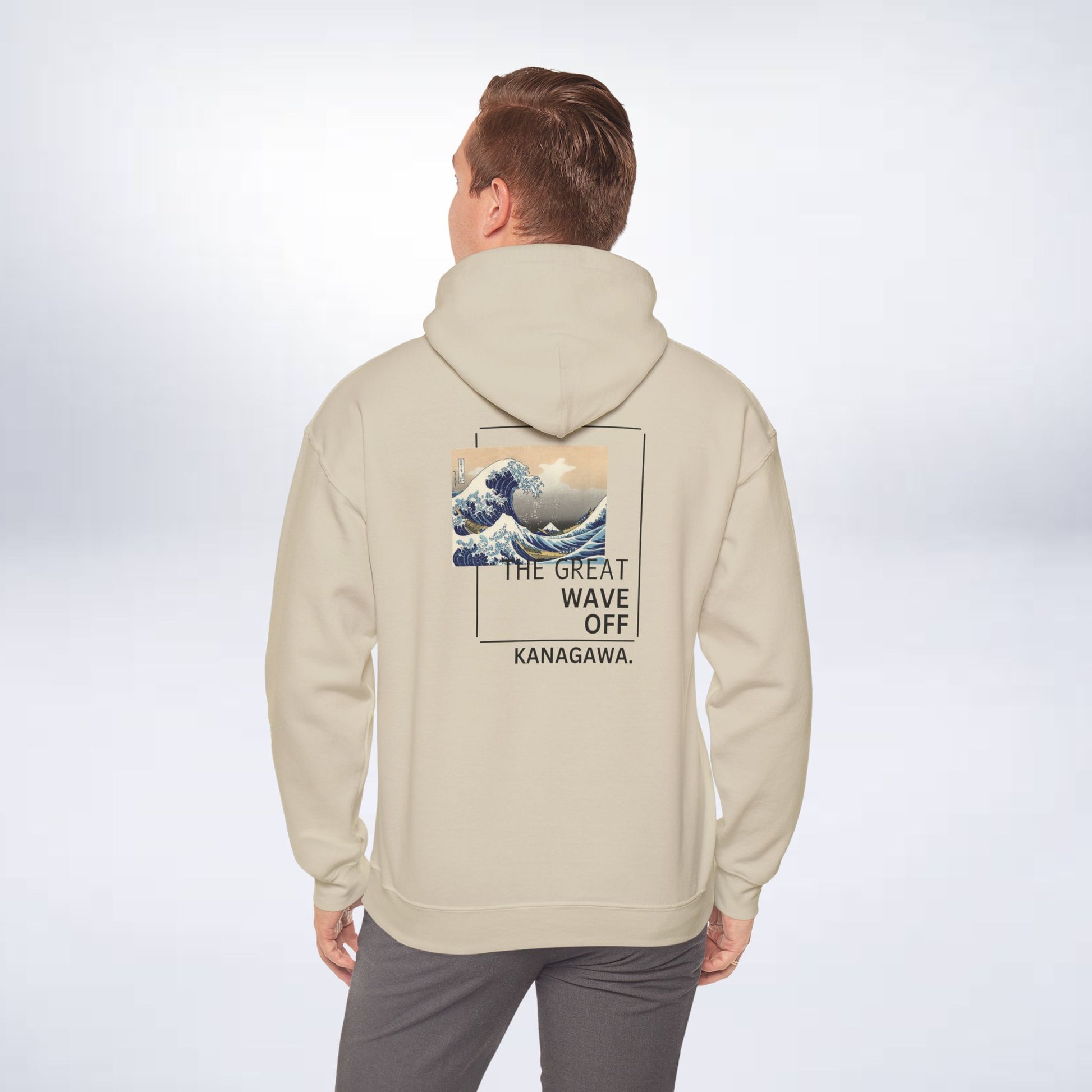 Wave hoodie . (THE GREAT WAVE OFF KANAGAWA) Sleek Tee