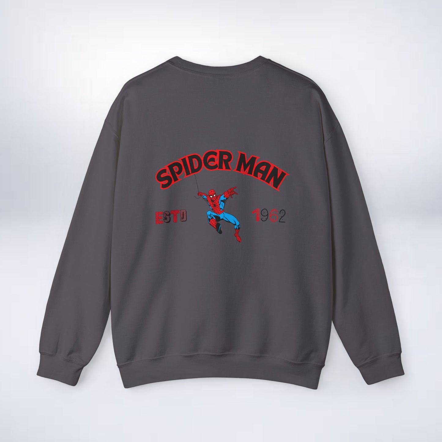 Spider Man Sweatshirt 🕷️💥”(spiderman hooded sweatshirt) Sleek Tee