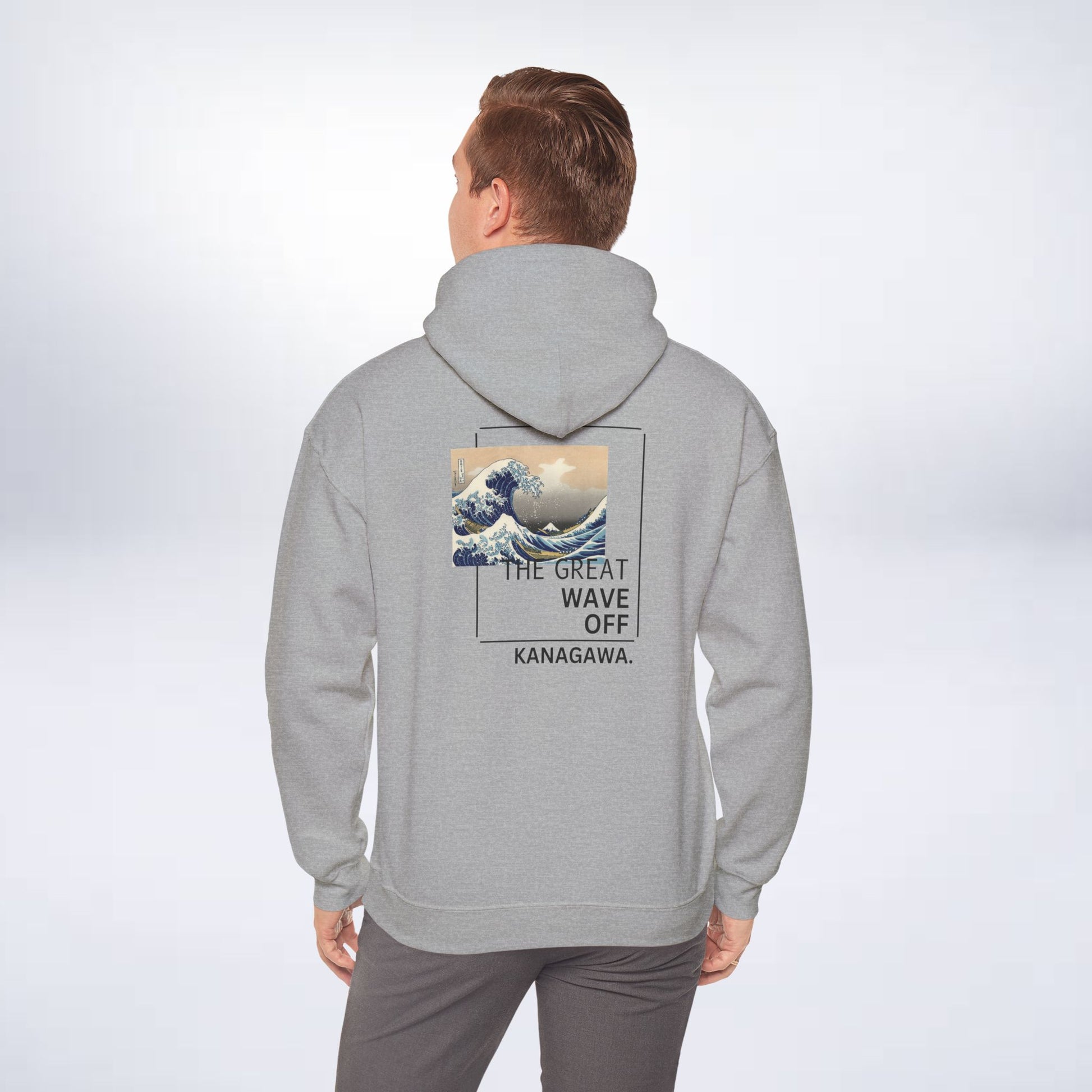 Wave hoodie . (THE GREAT WAVE OFF KANAGAWA) Sleek Tee