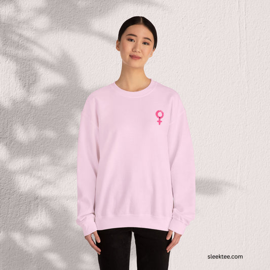 Female symbol both side printed Sweatshirt