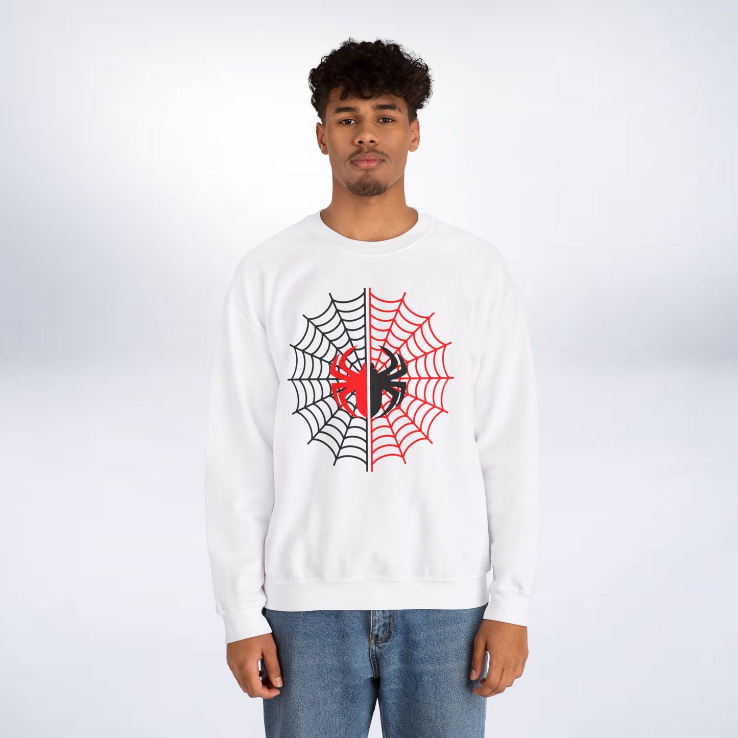 Spider Man Sweatshirt 🕷️💥”(spiderman hooded sweatshirt) Sleek Tee