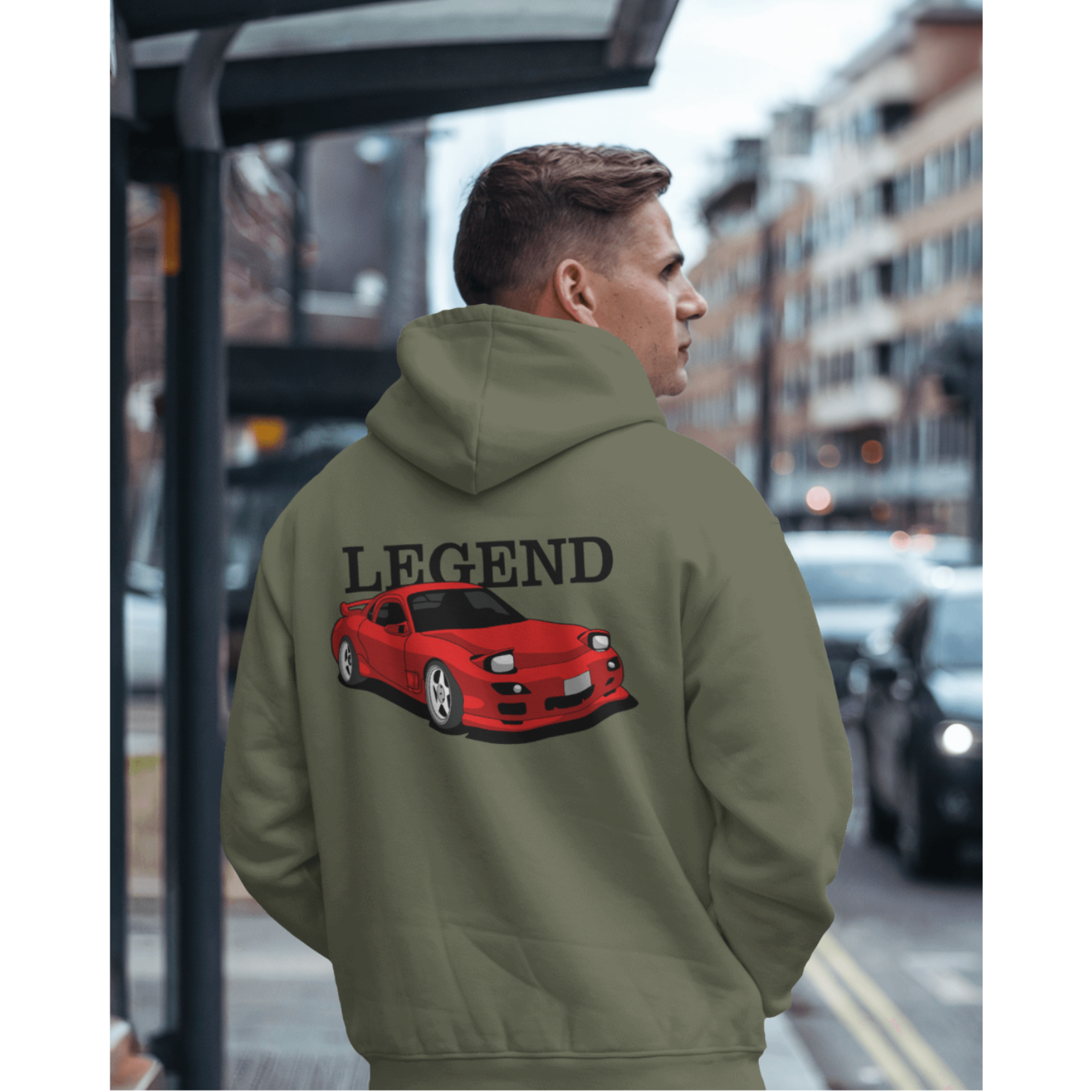 “Speed & Style Hoodie” For Car enthusiasts. 🚗 Sleek Tee