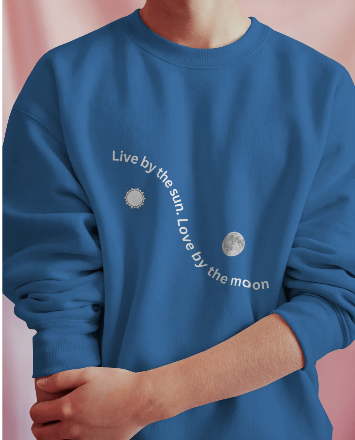 Unisex Heavy Blend Sun And Moon Sweatshirt Sleek Tee