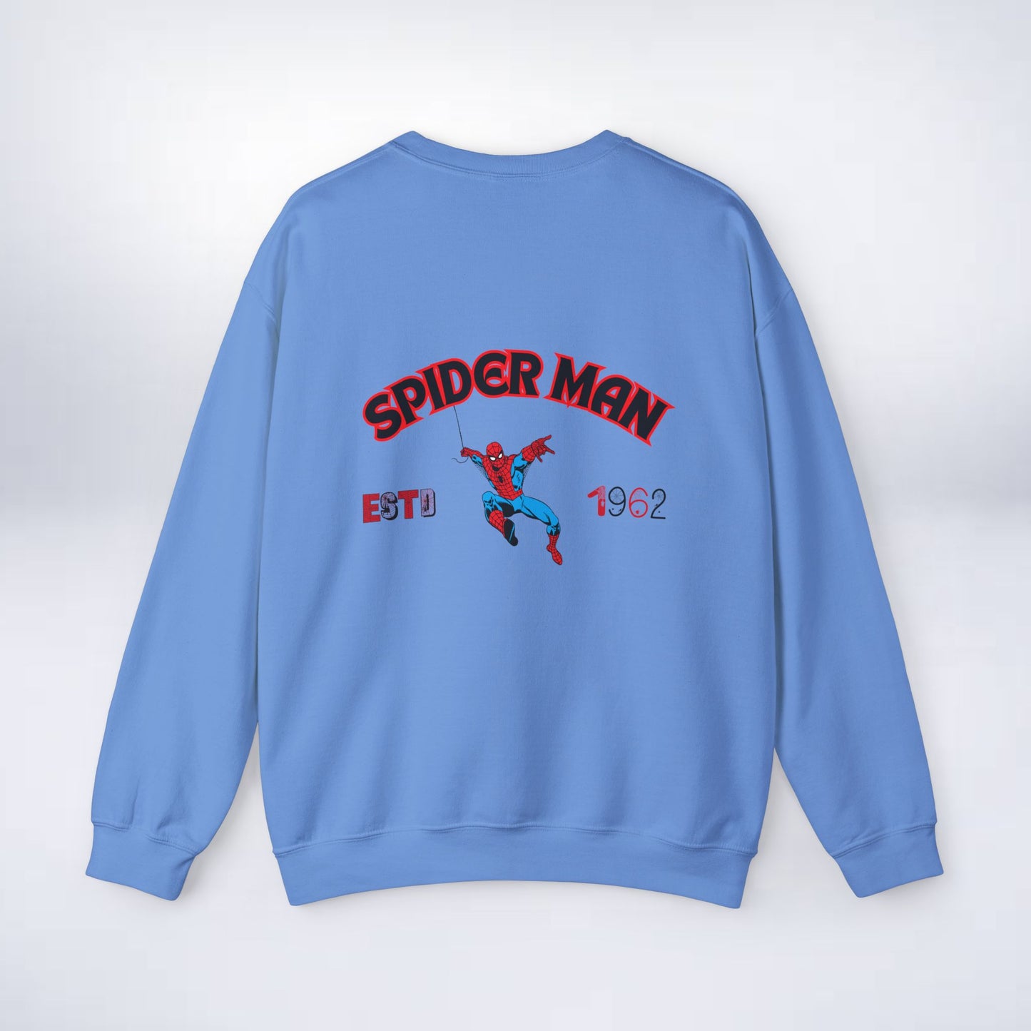 Spider Man Sweatshirt 🕷️💥”(spiderman hooded sweatshirt) Sleek Tee