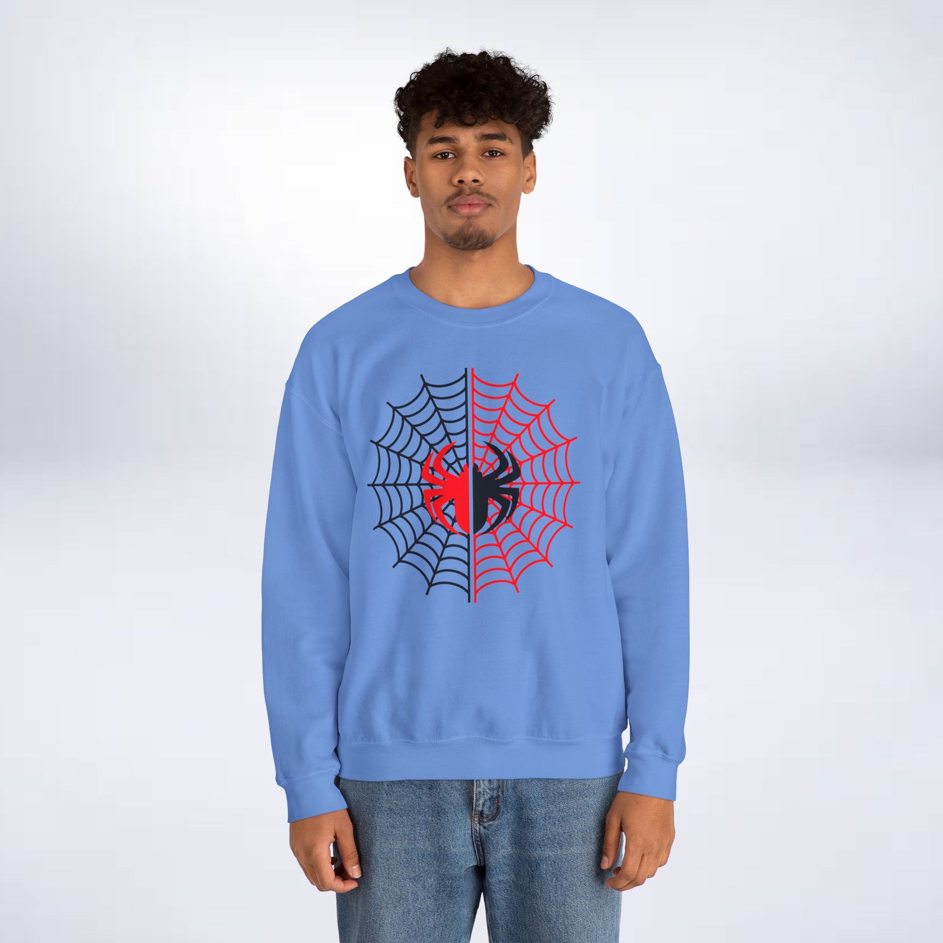 Spider Man Sweatshirt 🕷️💥”(spiderman hooded sweatshirt) Sleek Tee