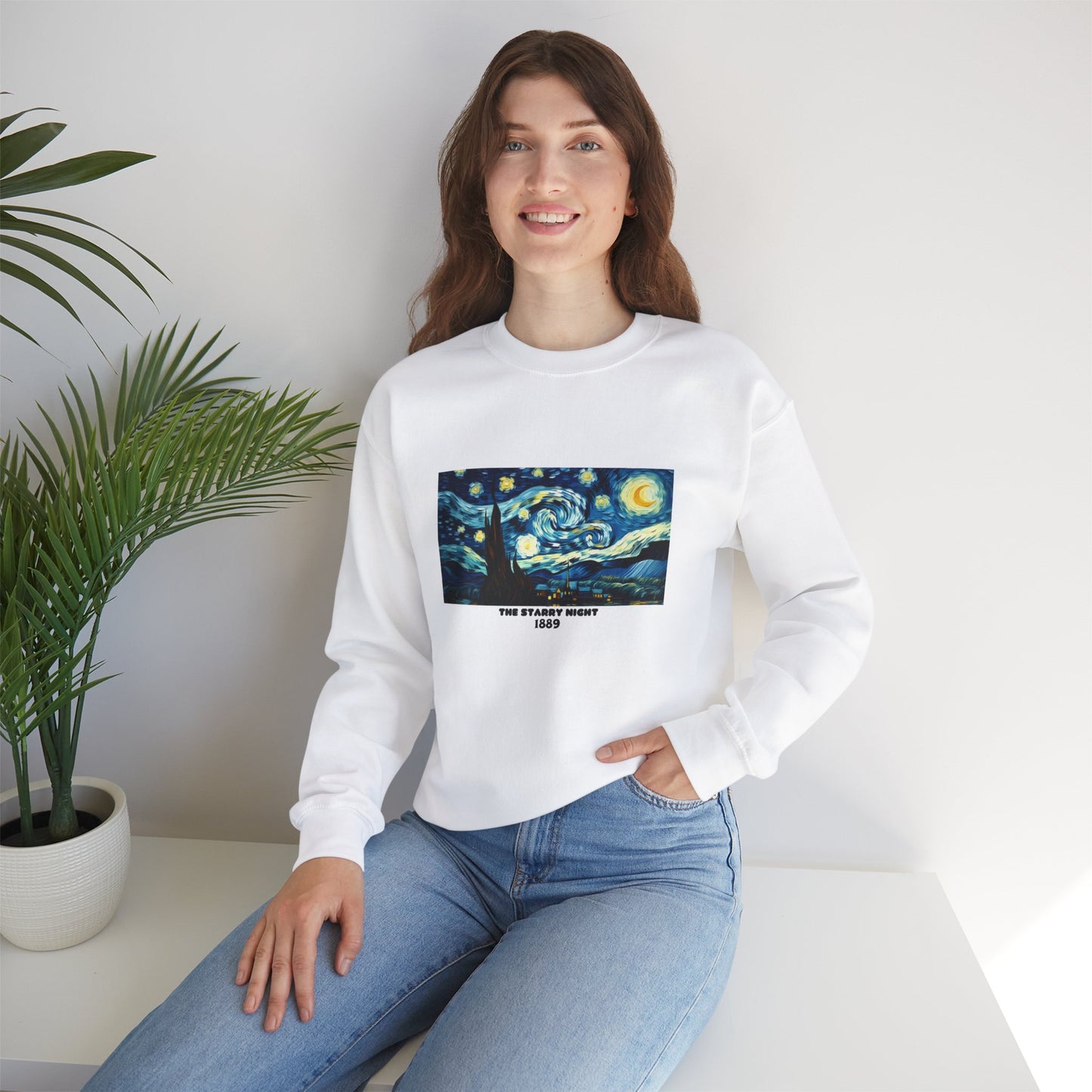 Starry night 1889 Sweatshirt Sleek Tee