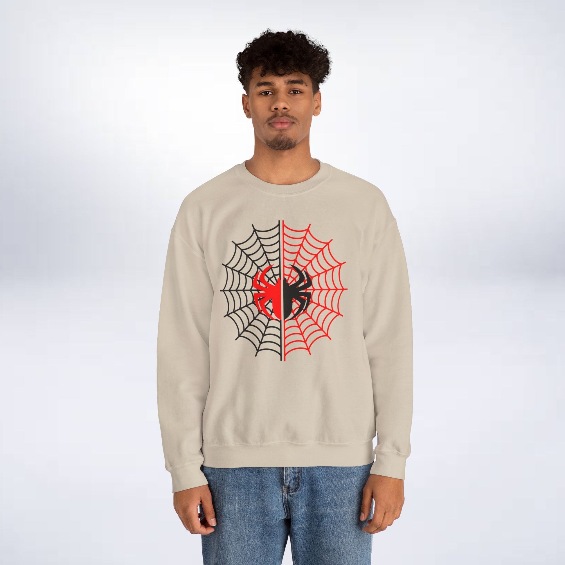 Spider Man Sweatshirt 🕷️💥”(spiderman hooded sweatshirt) Sleek Tee