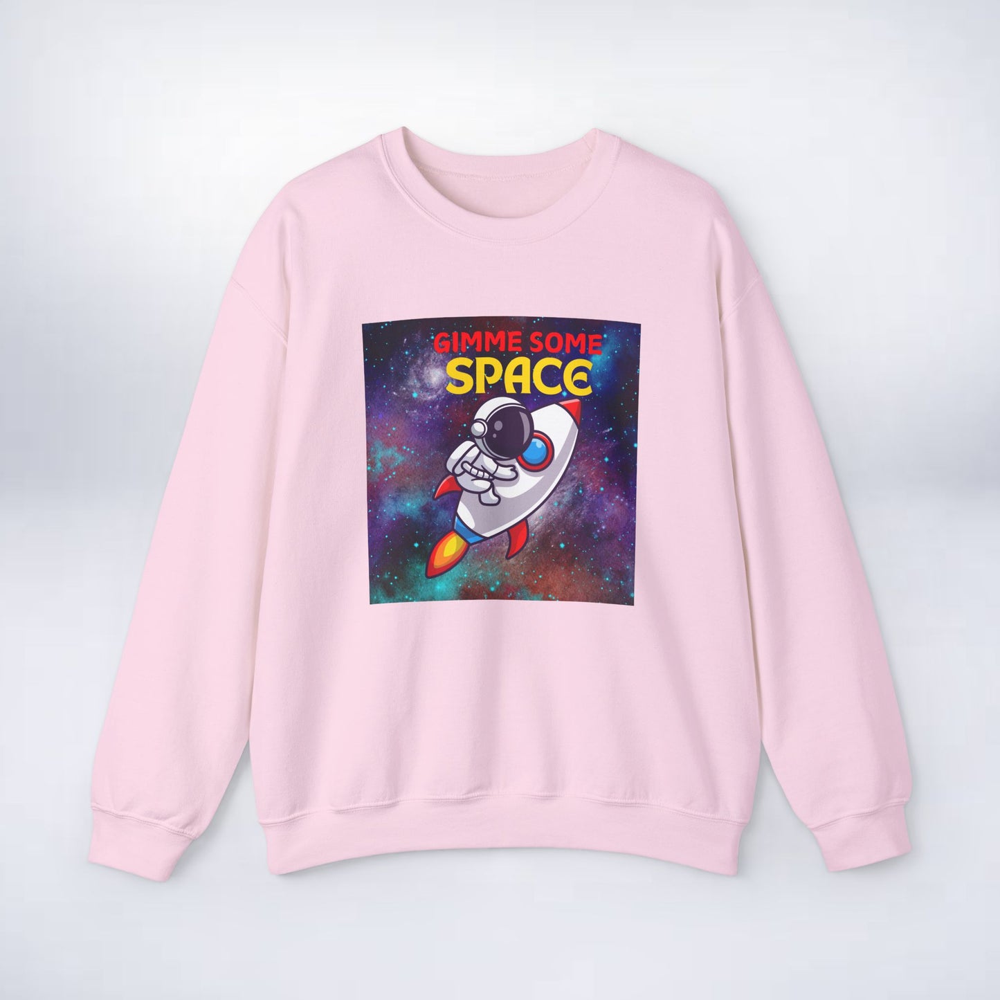 Unisex Space Sweatshirt (Gimme some space) Sleek Tee