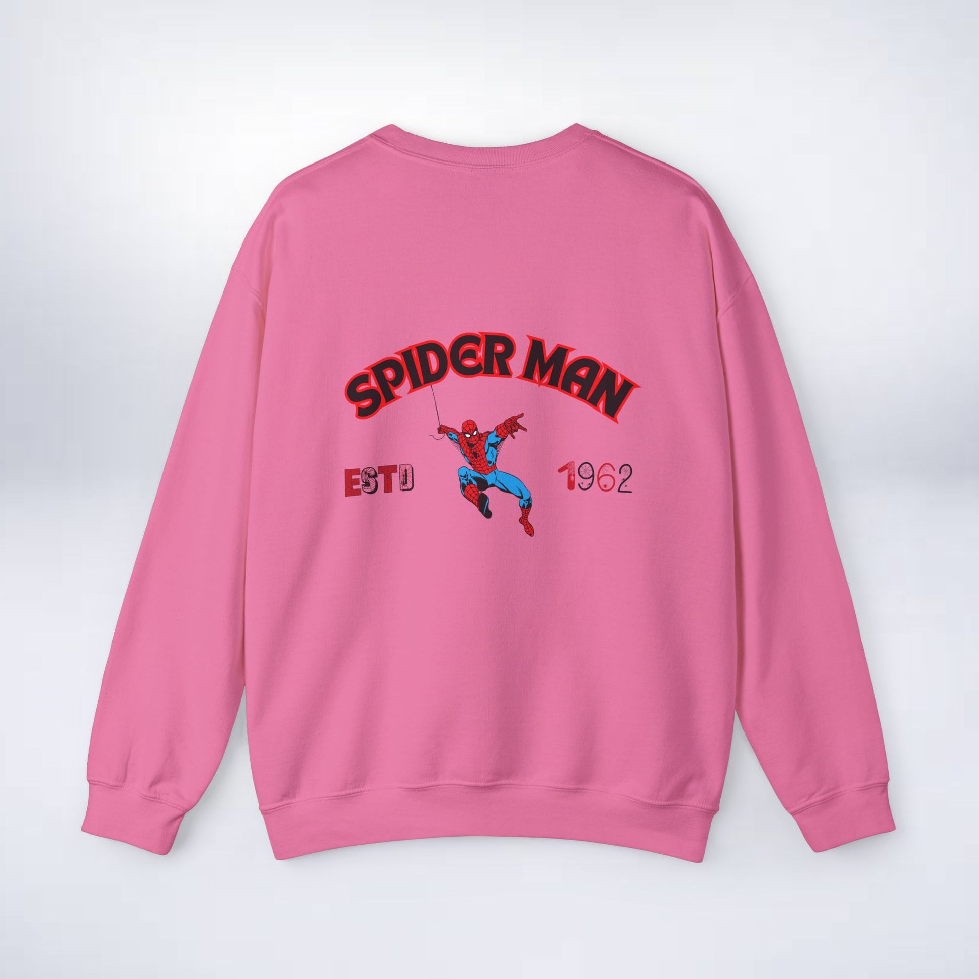 Spider Man Sweatshirt 🕷️💥”(spiderman hooded sweatshirt) Sleek Tee