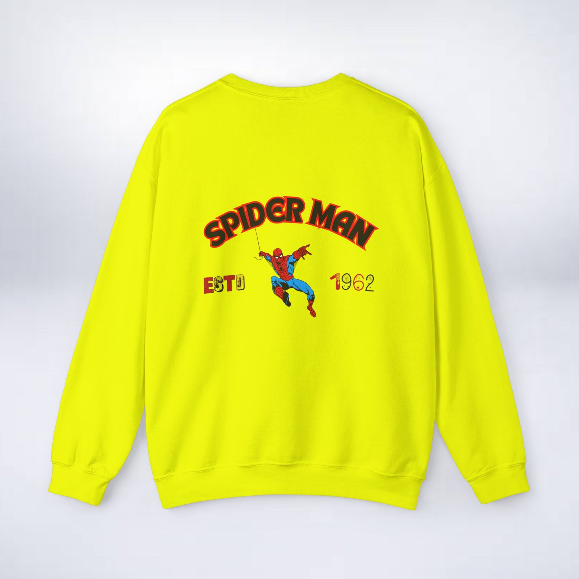 Spider Man Sweatshirt 🕷️💥”(spiderman hooded sweatshirt) Sleek Tee