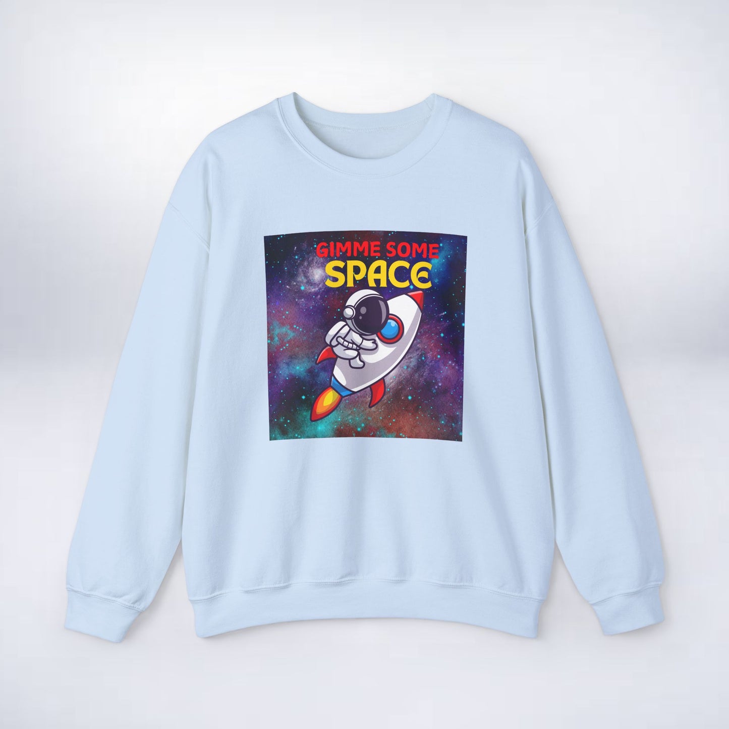 Unisex Space Sweatshirt (Gimme some space) Sleek Tee