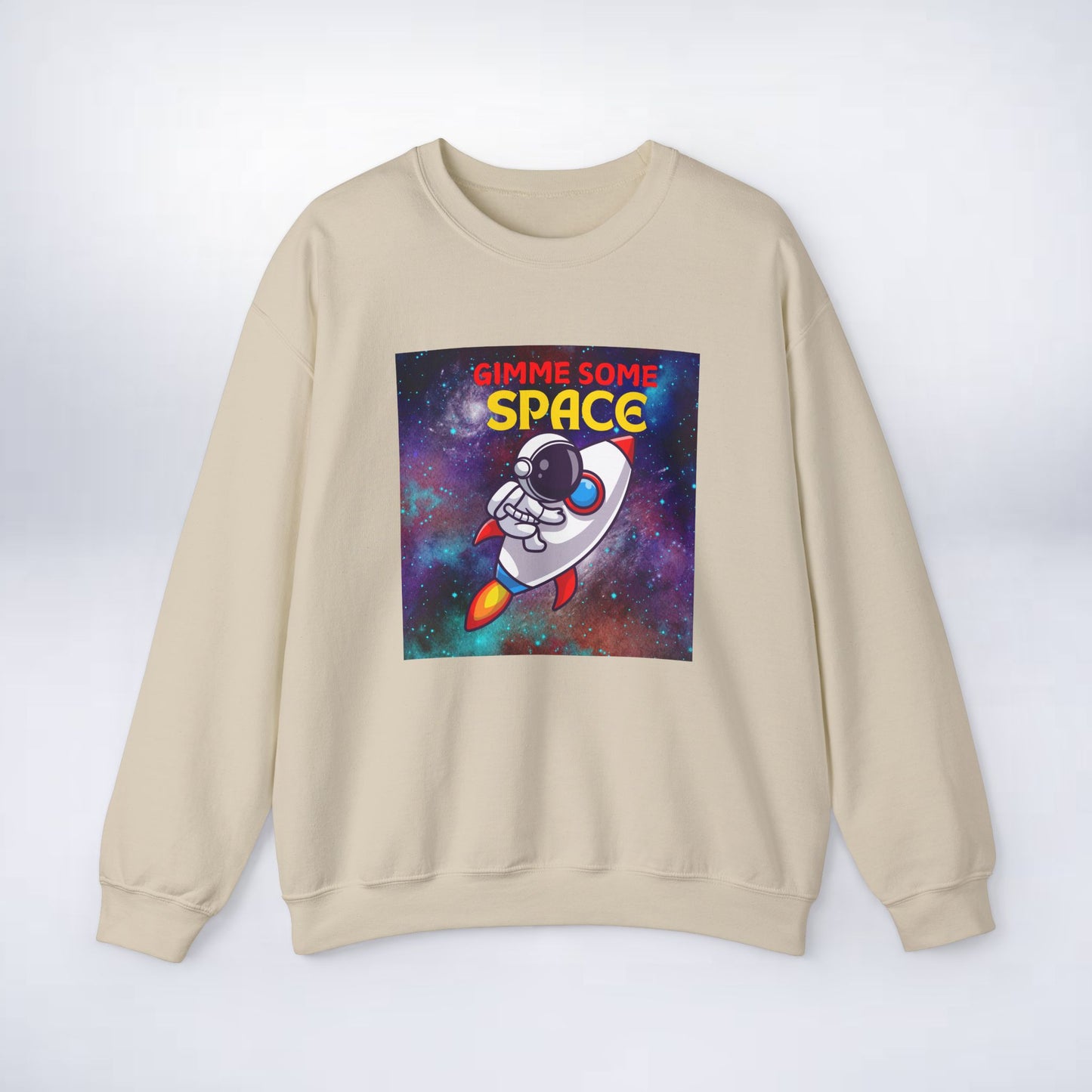 Unisex Space Sweatshirt (Gimme some space) Sleek Tee