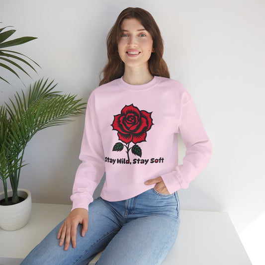 Rose Design Sweatshirt