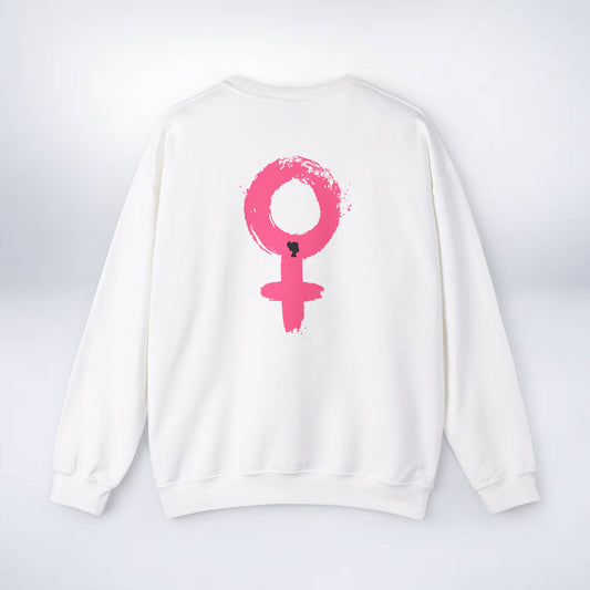 Female symbol both side printed Sweatshirt