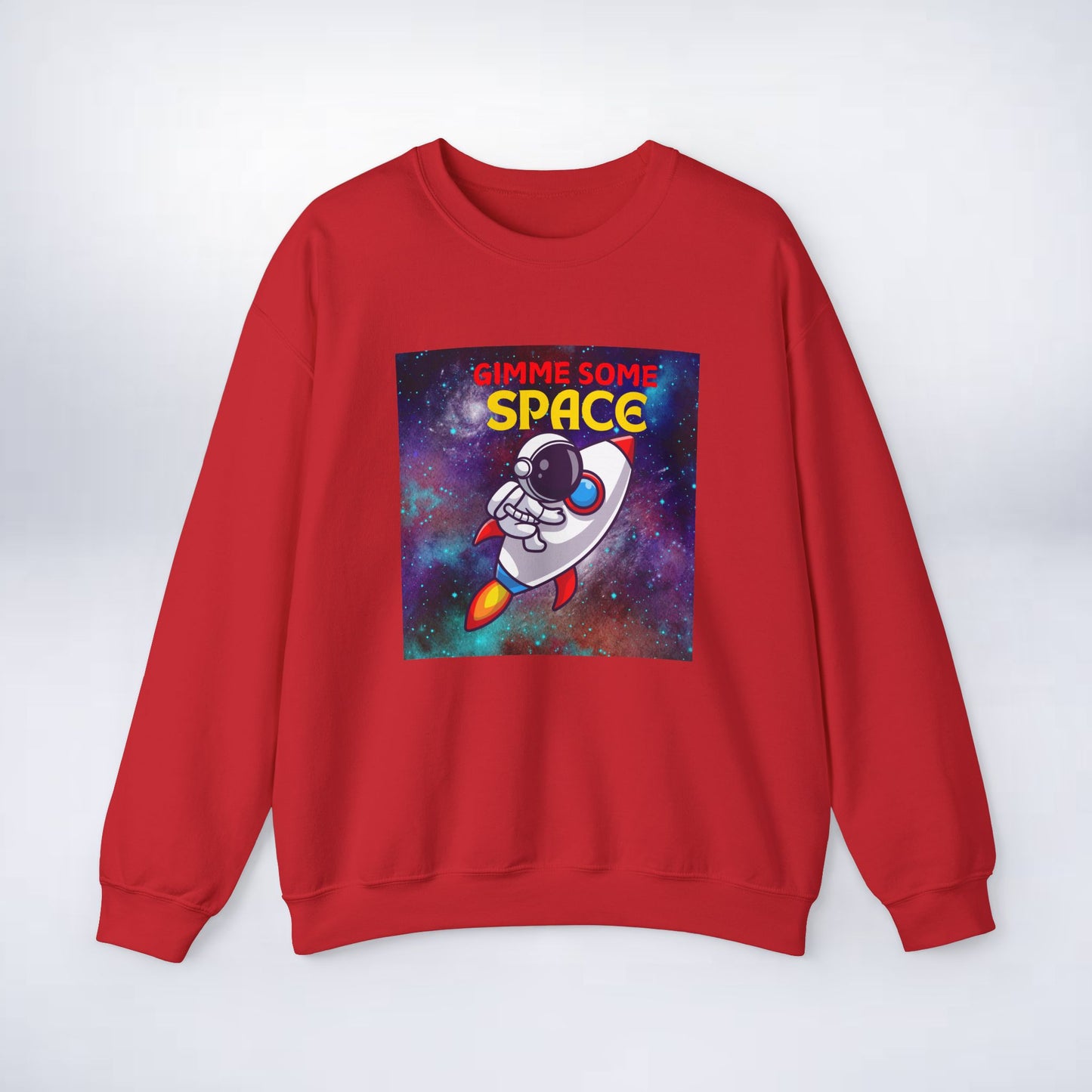 Unisex Space Sweatshirt (Gimme some space) Sleek Tee