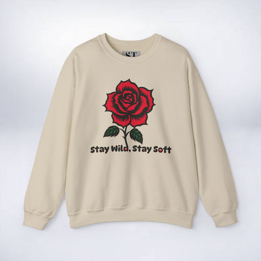 Rose Design Sweatshirt