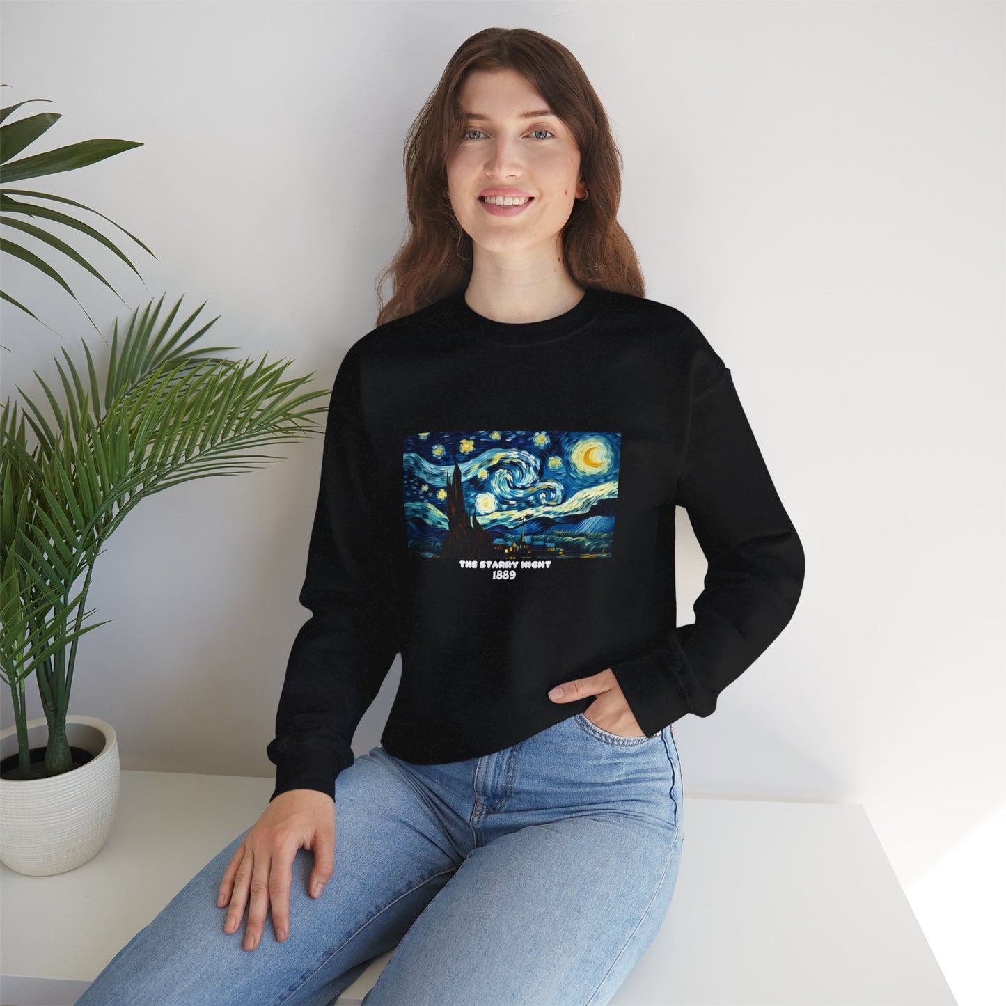 Starry night 1889 Sweatshirt Sleek Tee