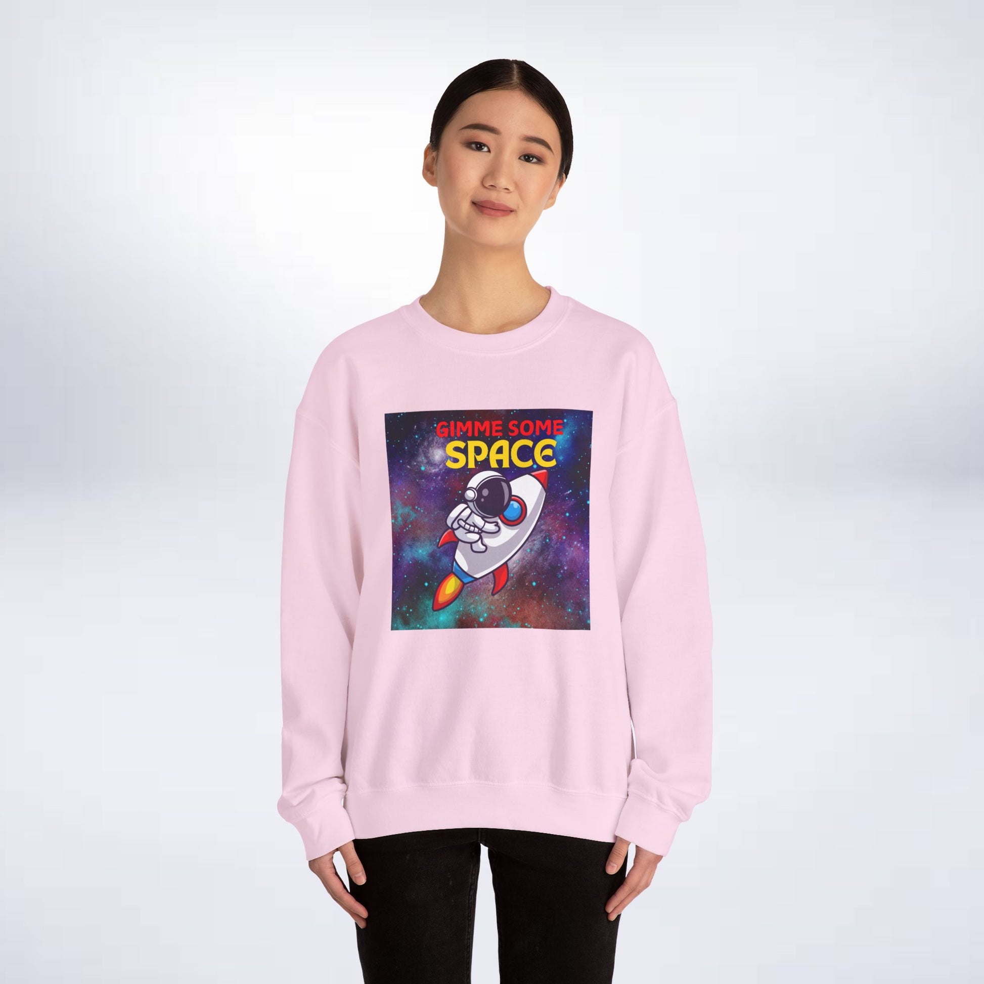 Unisex Space Sweatshirt (Gimme some space) Sleek Tee